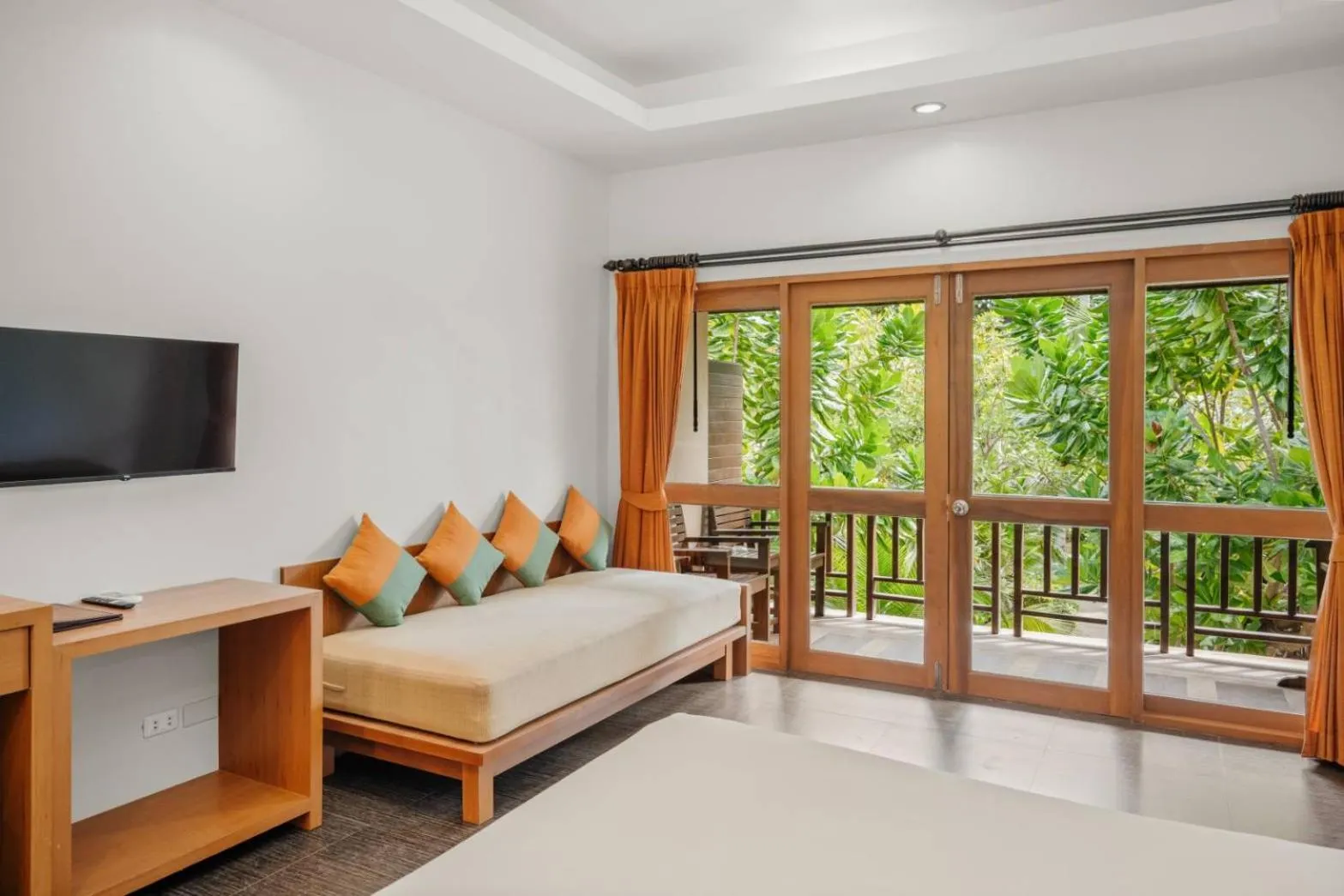 View (from property/room), Bed in Baan Chaweng Beach Resort & Spa - SHA Extra Plus