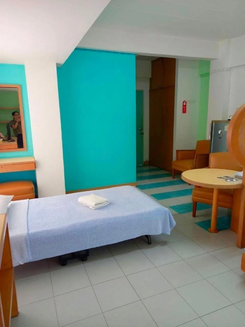 Bed in Mansion Sarasinee @ Chatuchak