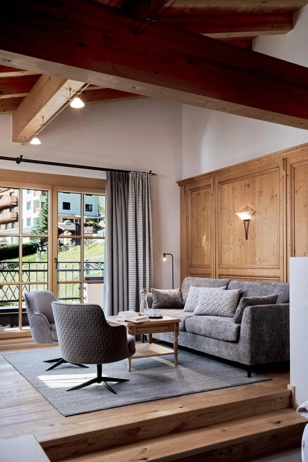 Living room in Hotel Gletscherblick