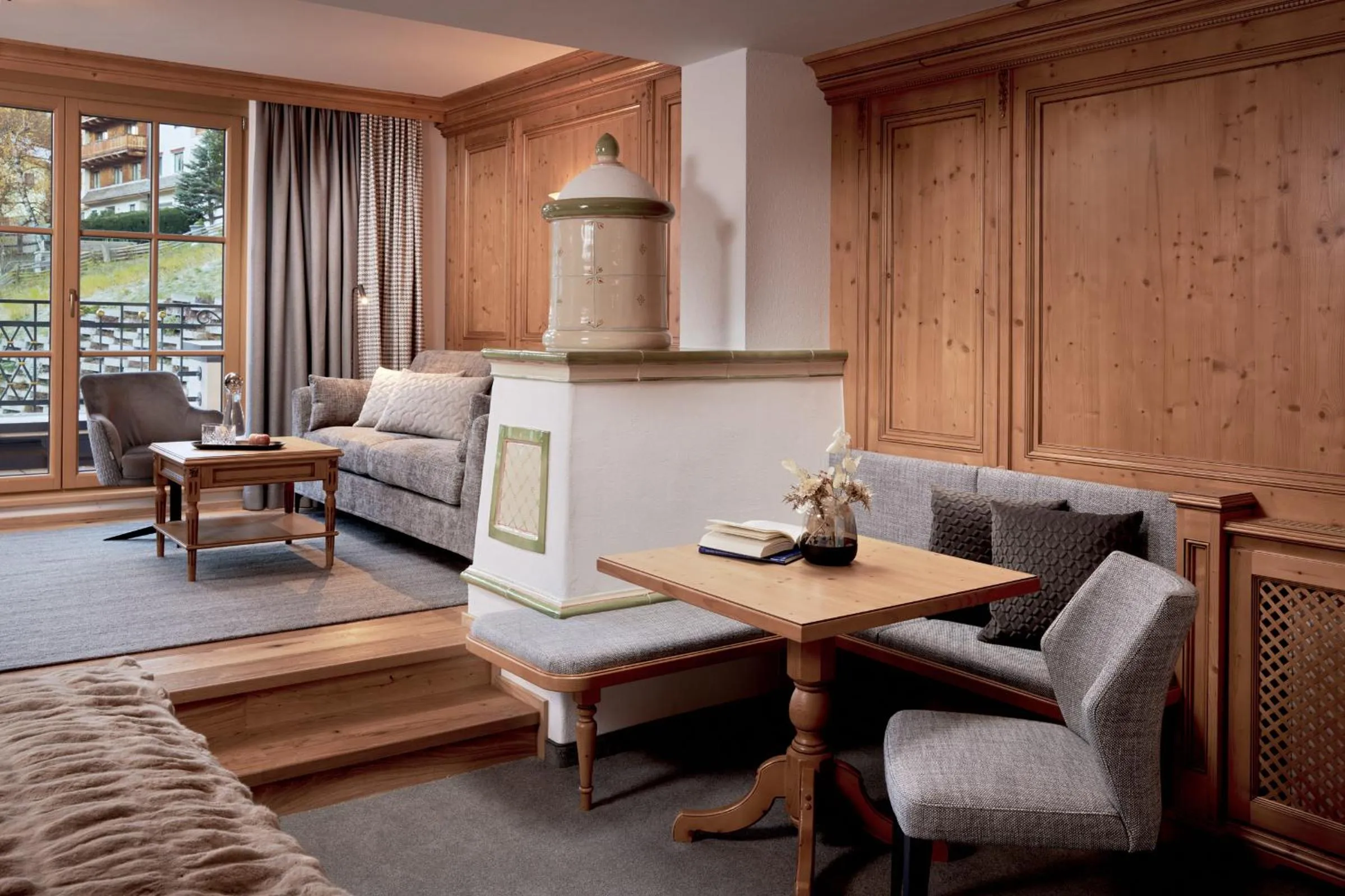 Living room in Hotel Gletscherblick