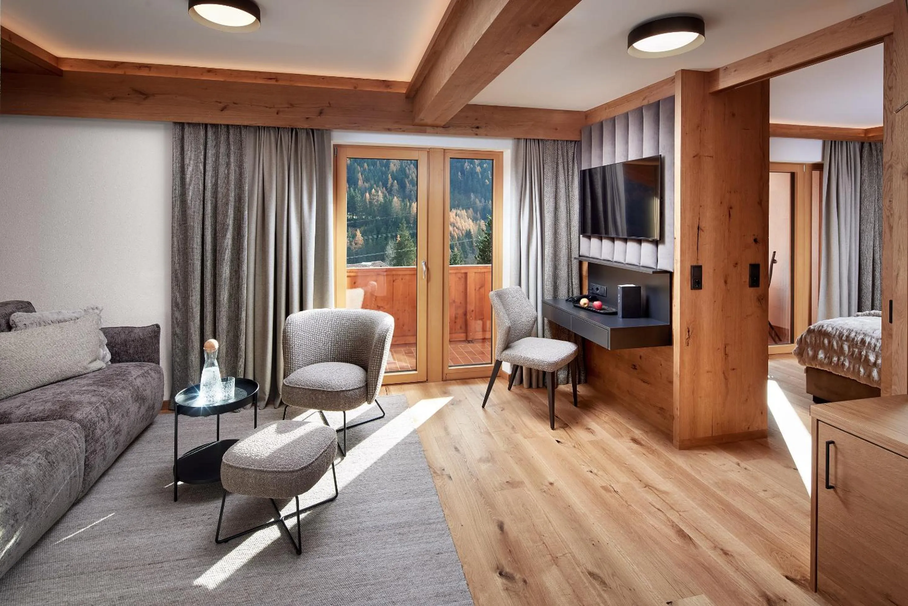 Living room in Hotel Gletscherblick