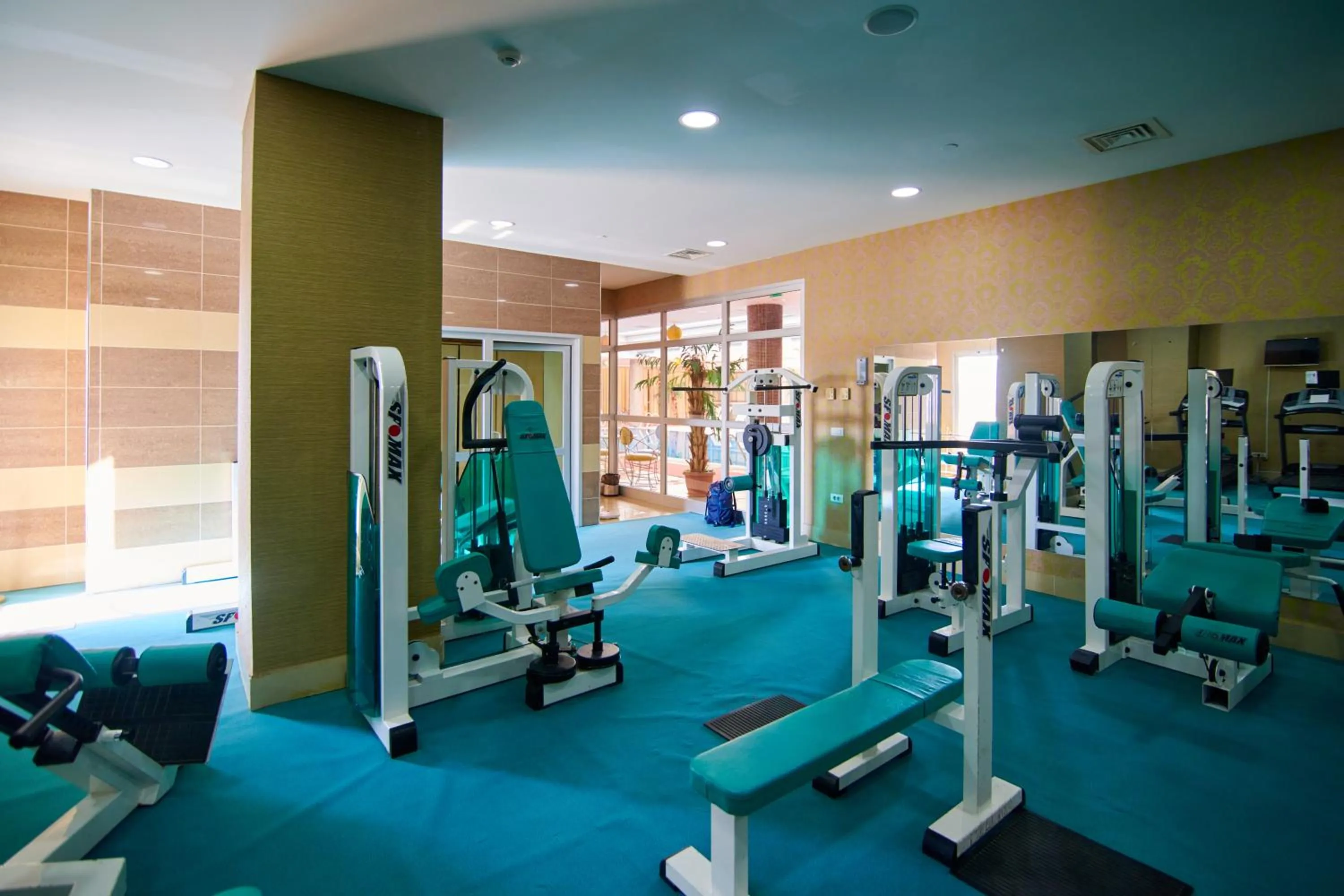 Fitness centre/facilities in Grand Hotel Victory