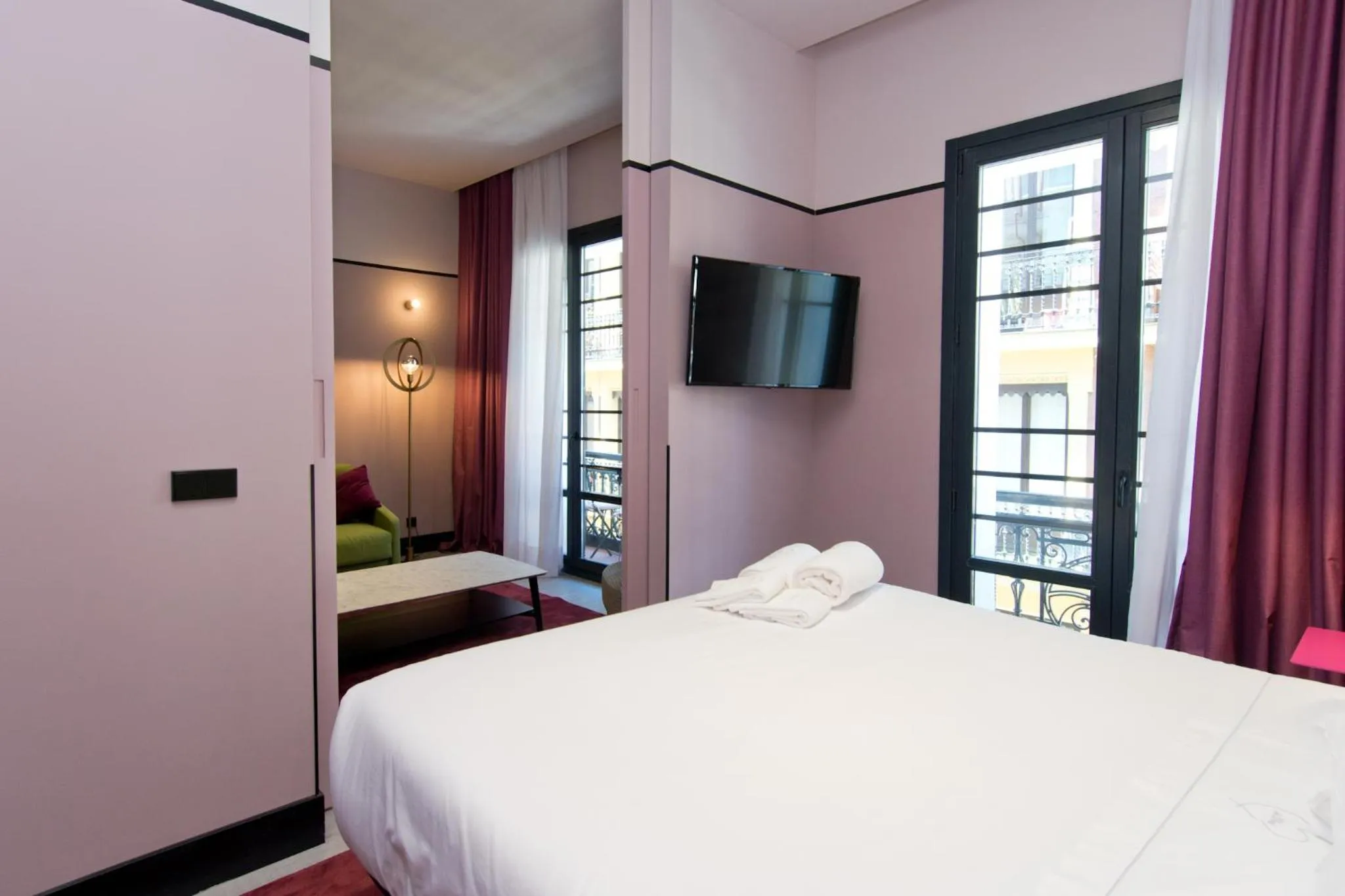 Bed in Amor de Dios 17 Boutique Apartments