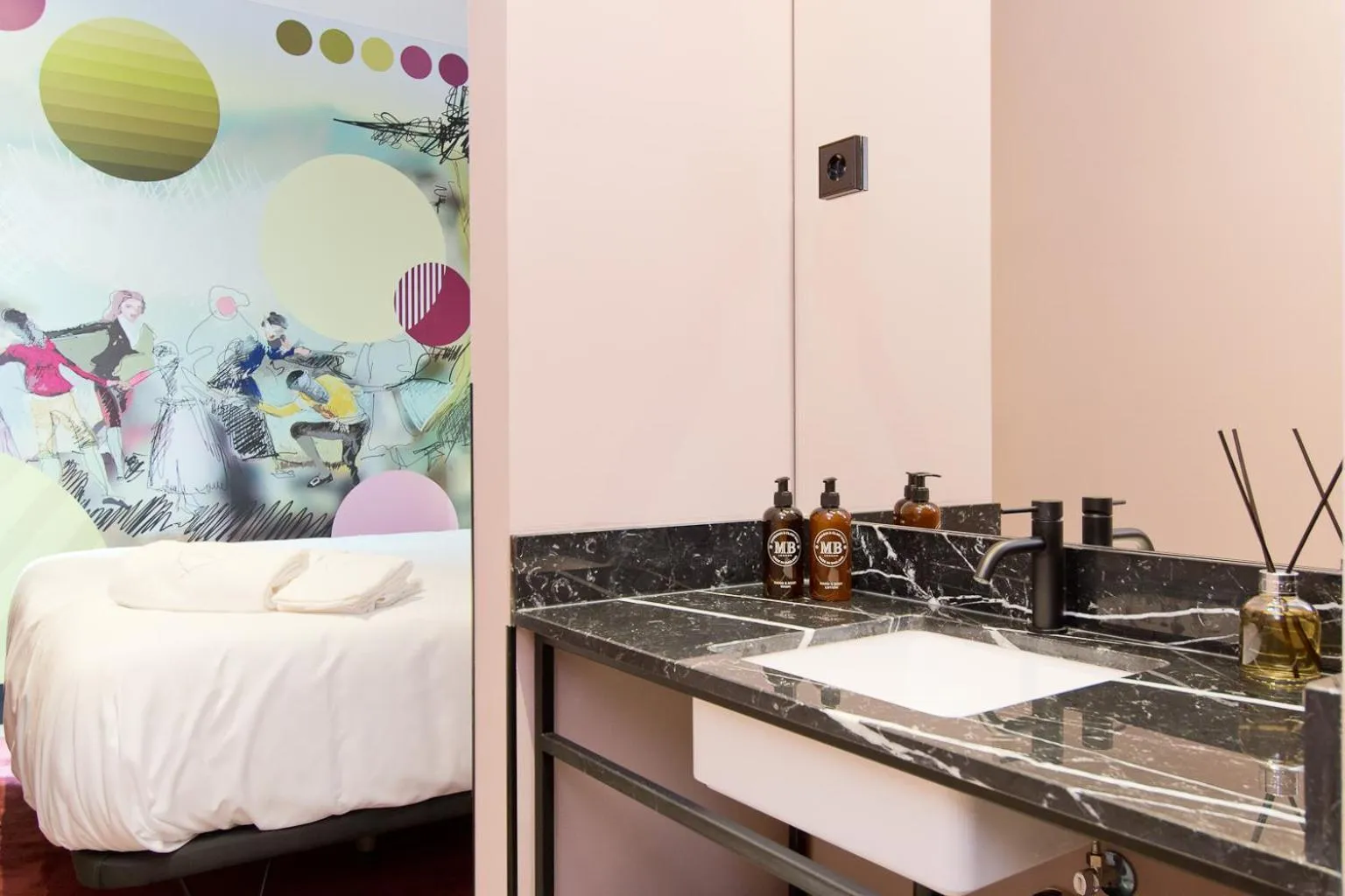 Bed in Amor de Dios 17 Boutique Apartments