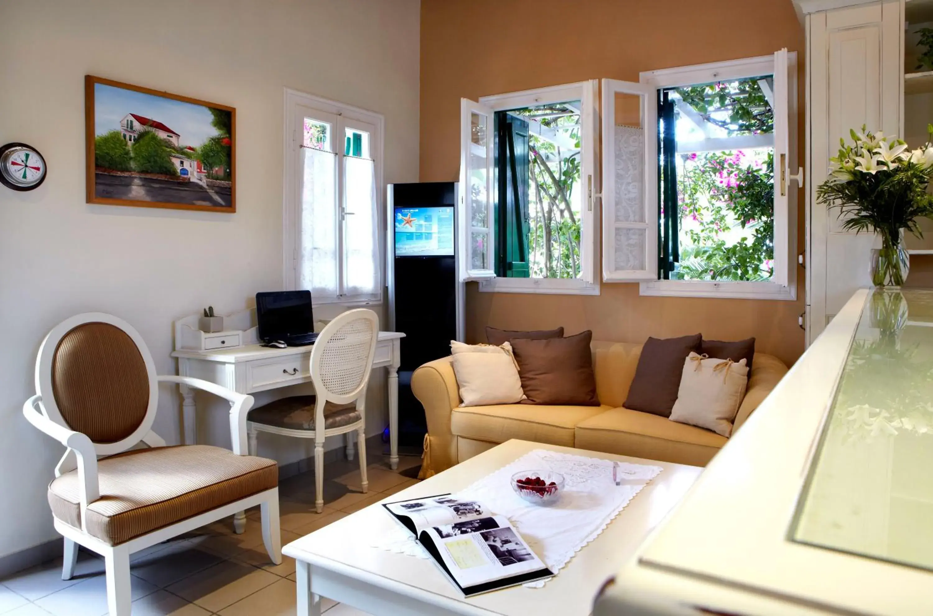 Lobby or reception in Dafnoudi Hotel Apartments Lobby or reception in Dafnoudi Hotel Apartments