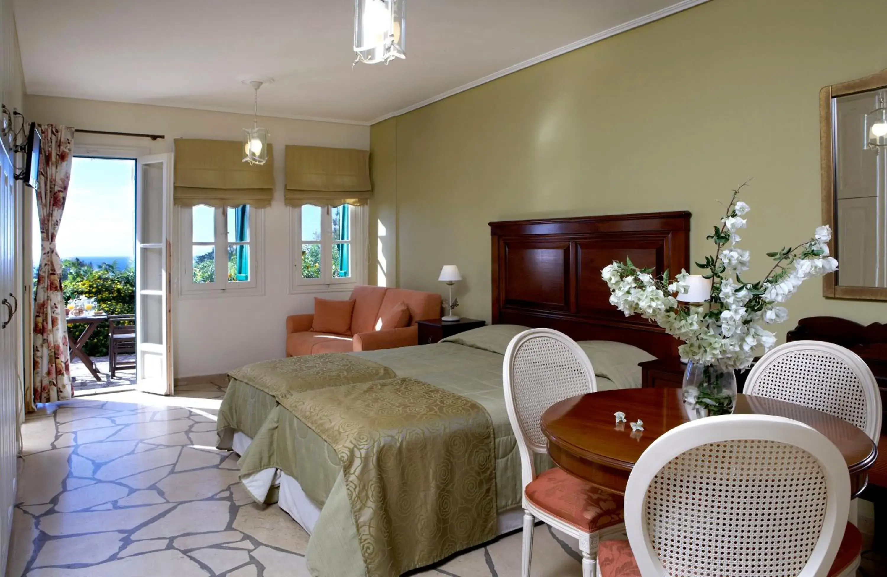 Photo of the whole room, Bed in Dafnoudi Hotel Apartments Photo of the whole room, Bed in Dafnoudi Hotel Apartments