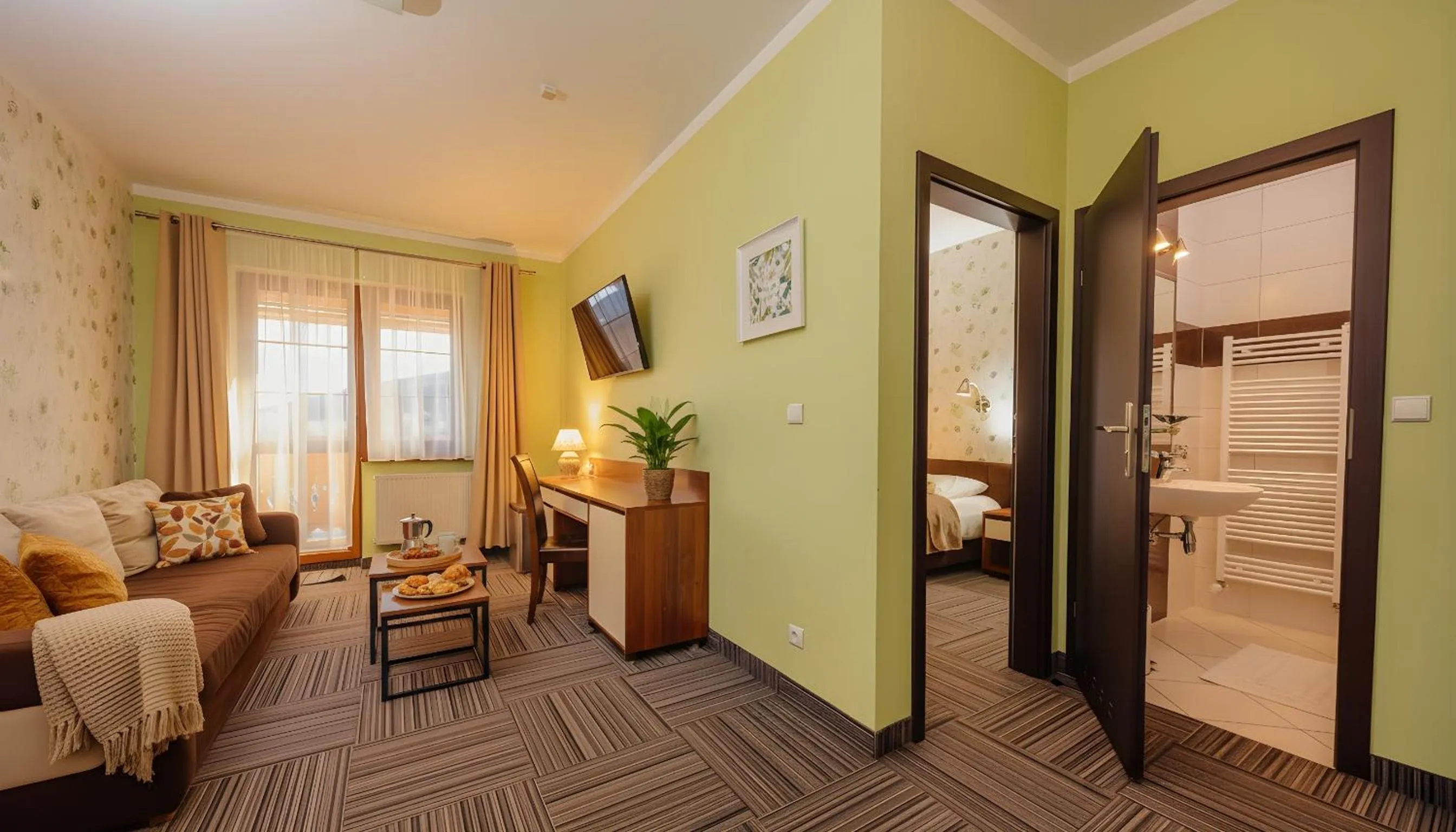 Other, Bed in WILLA PETRUS - CENTRUM BALKONY WINDA ŚNIADANIA RELAKS I WYGODa