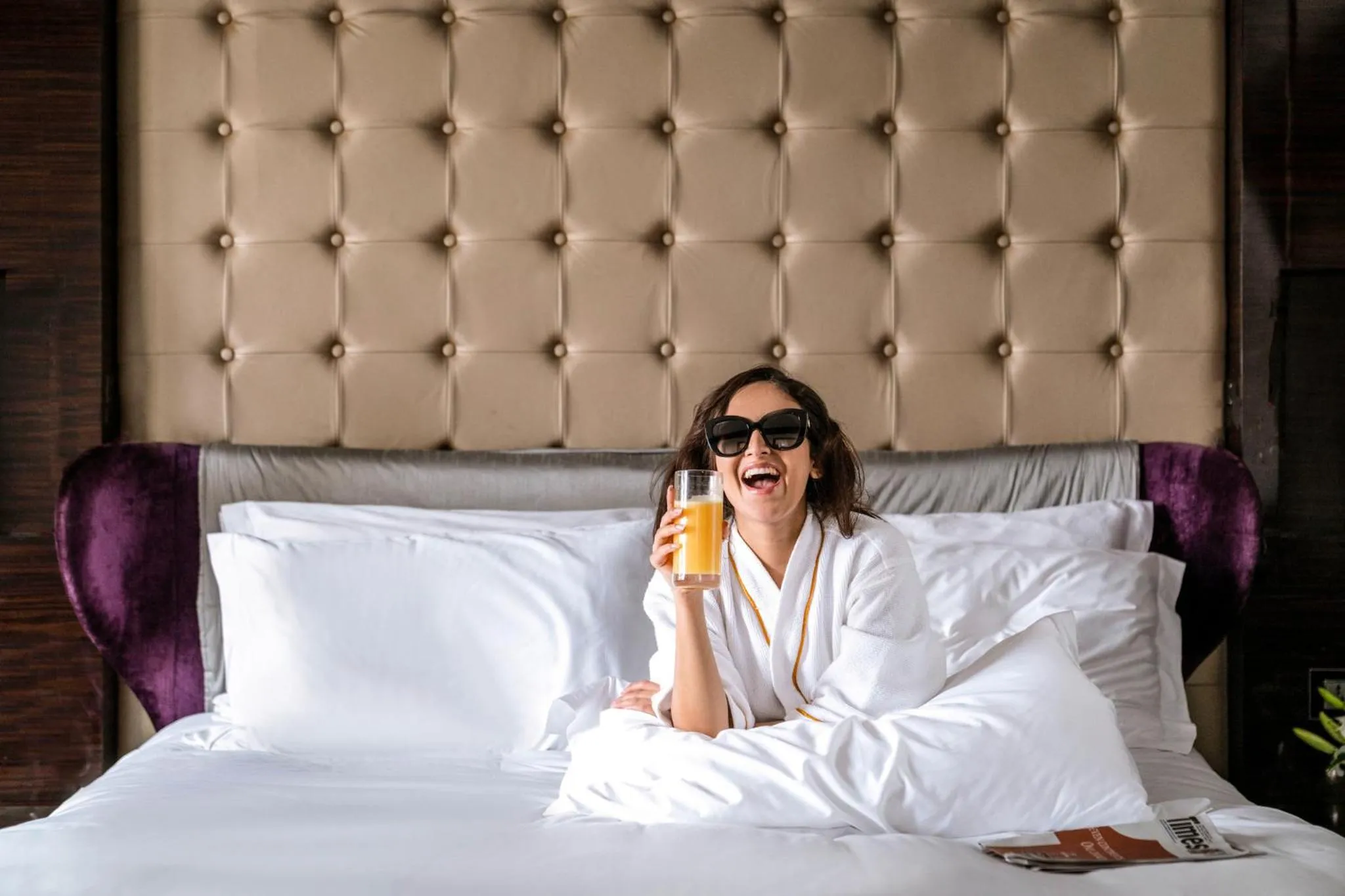 Bedroom, Bed in Sofitel Mumbai BKC