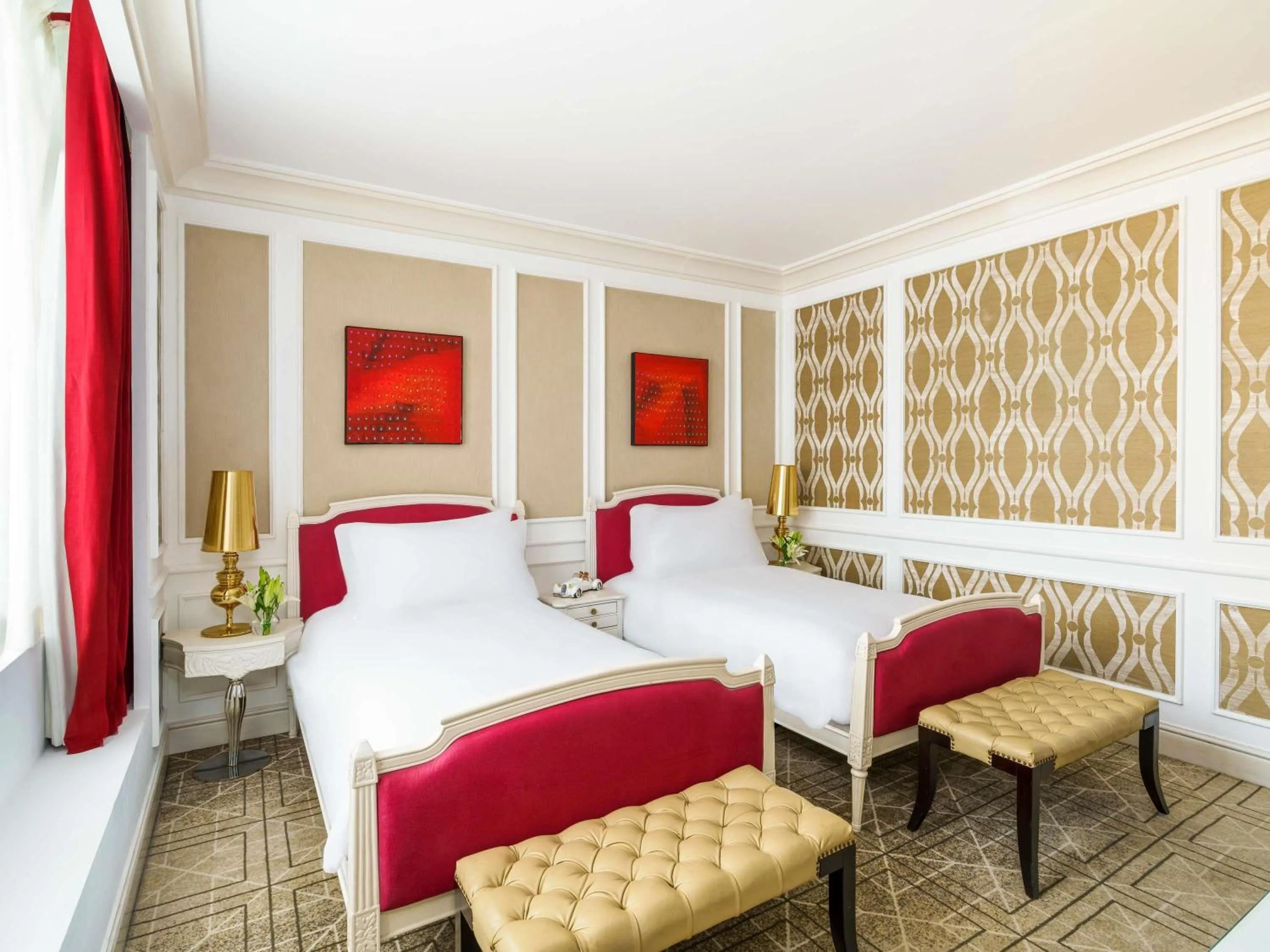 Bedroom, Bed in Sofitel Mumbai BKC