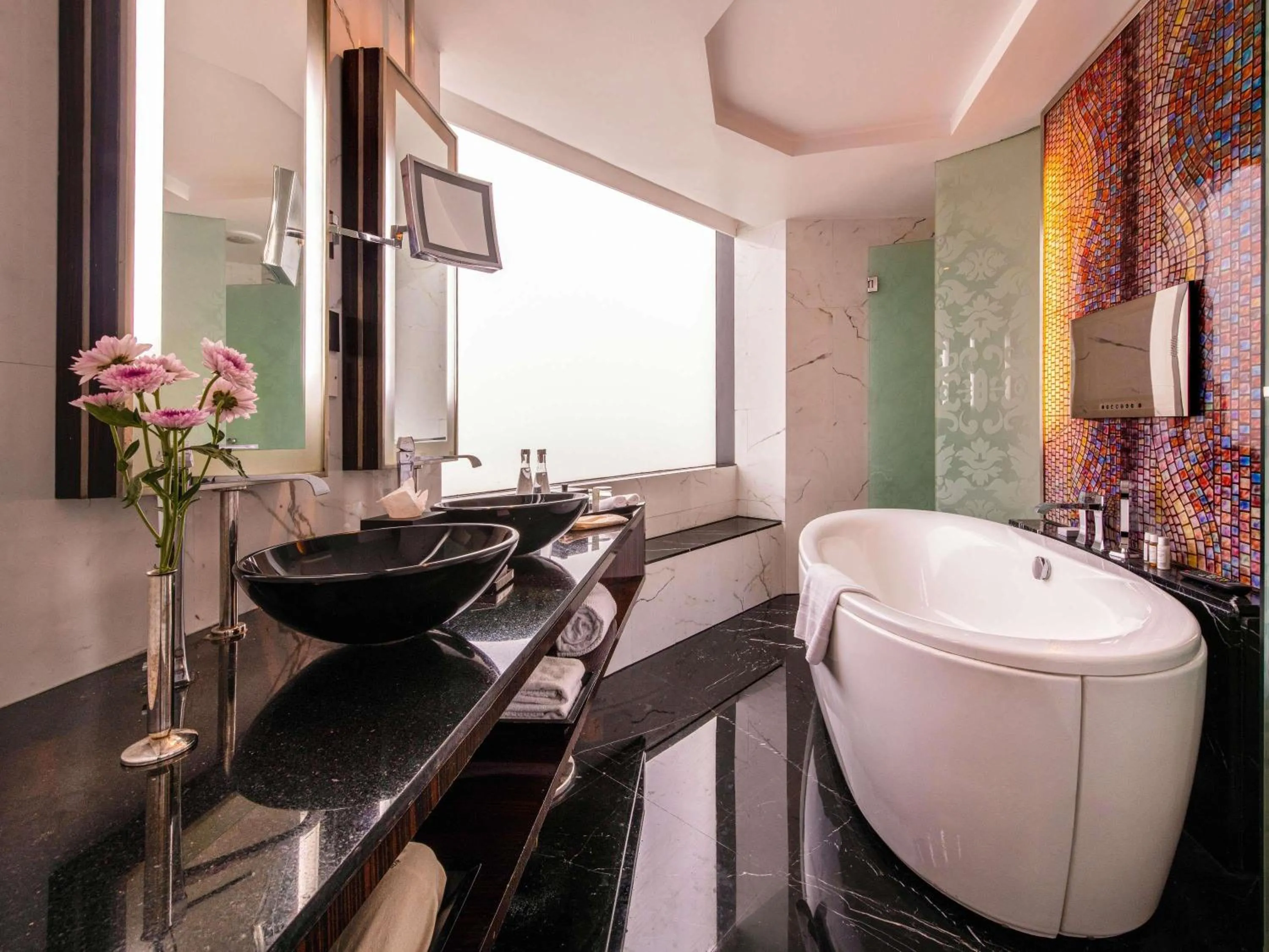 Bedroom in Sofitel Mumbai BKC