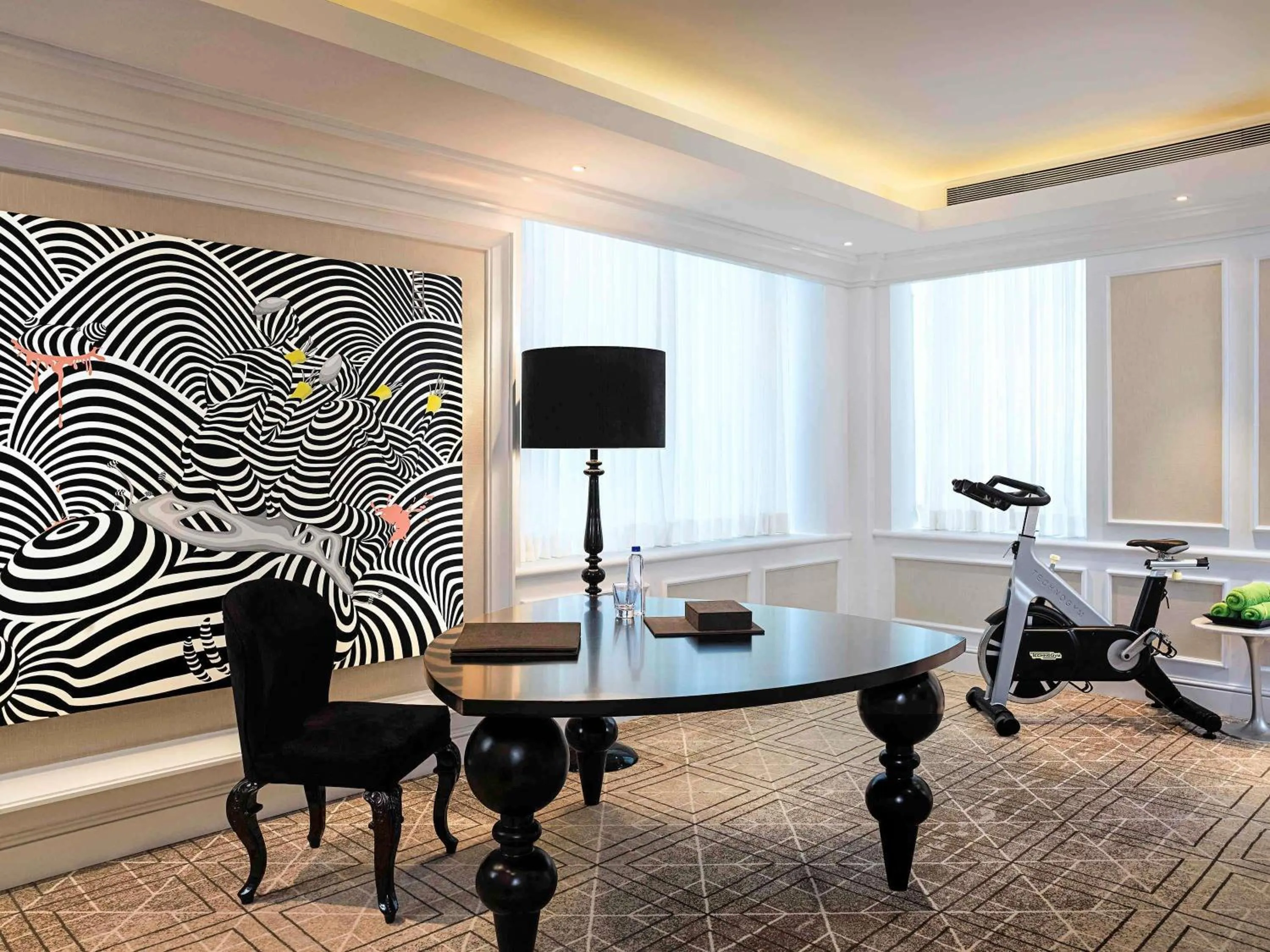 Bedroom in Sofitel Mumbai BKC