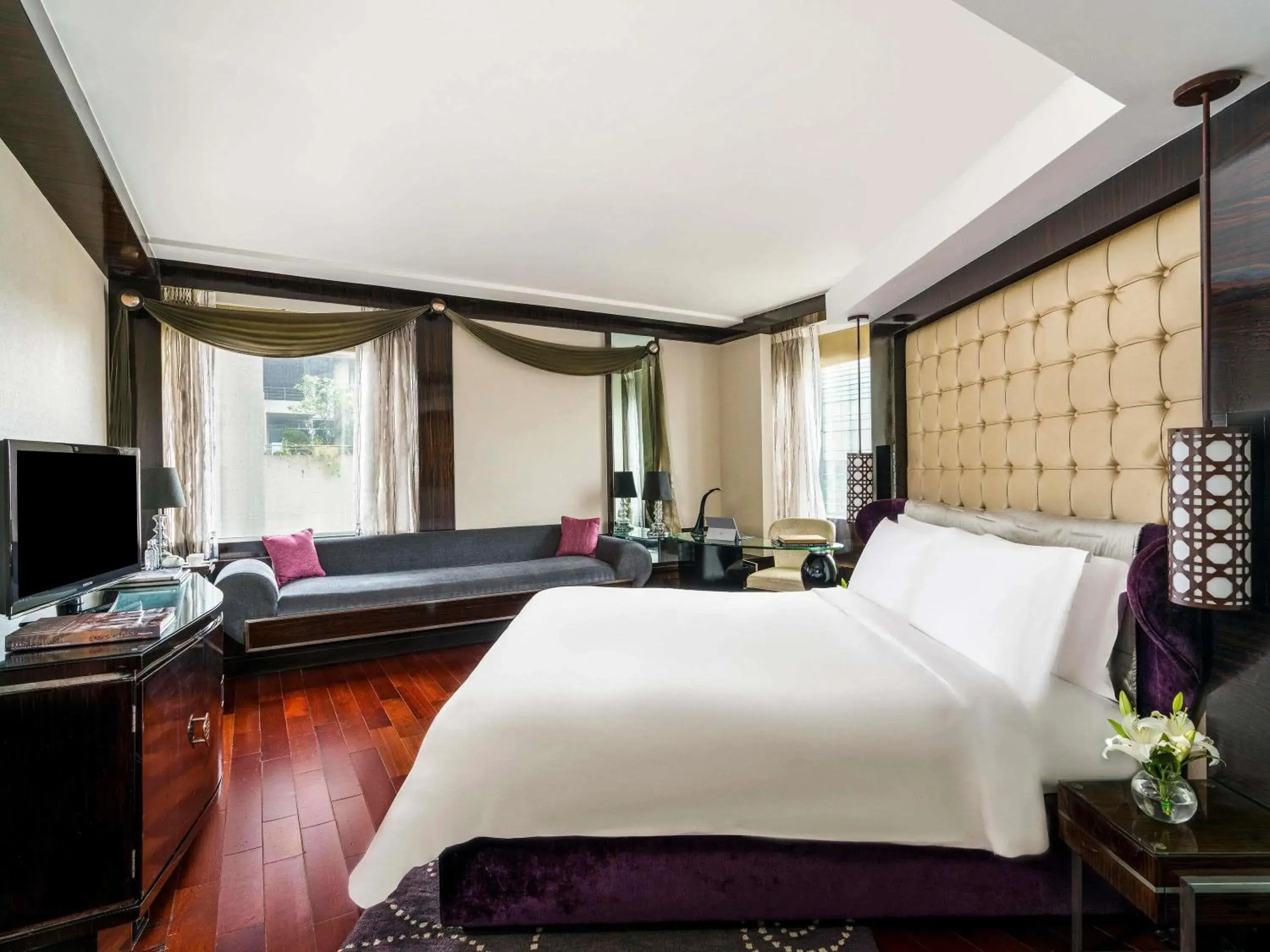 Junior Suite, King Bed with Lounge Access, Breakfast, Hi-tea, Cocktail Hours, Meeting Room access for an Hour, Airport Transfers (T1 & T2) - single occupancy in Sofitel Mumbai BKC Junior Suite, King Bed with Lounge Access, Breakfast, Hi-tea, Cocktail Hours, Meeting Room access for an Hour, Airport Transfers (T1 & T2) - single occupancy in Sofitel Mumbai BKC