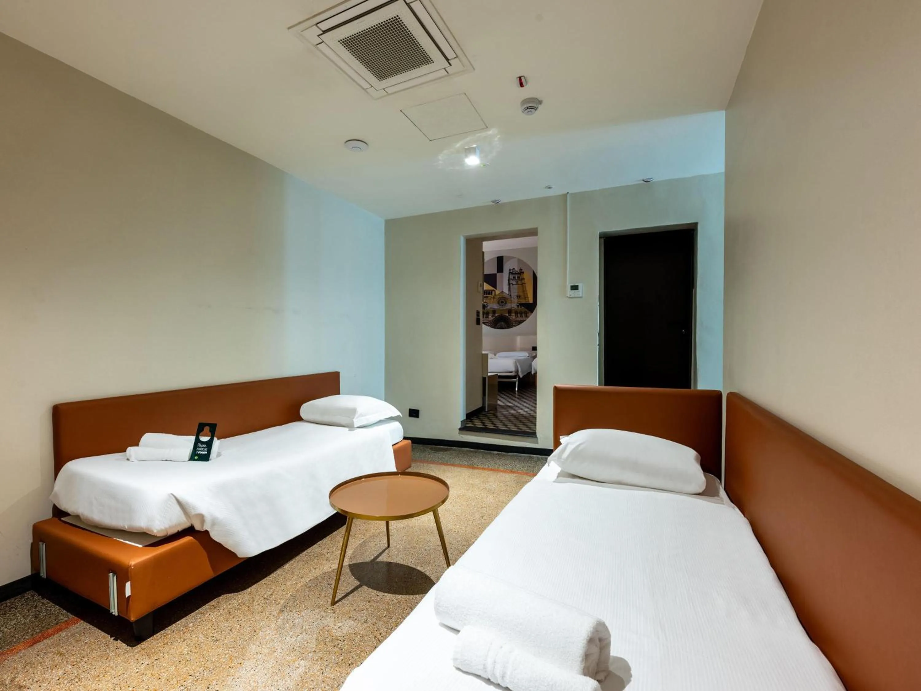 Photo of the whole room, Bed in B&B Hotel Genova Principe