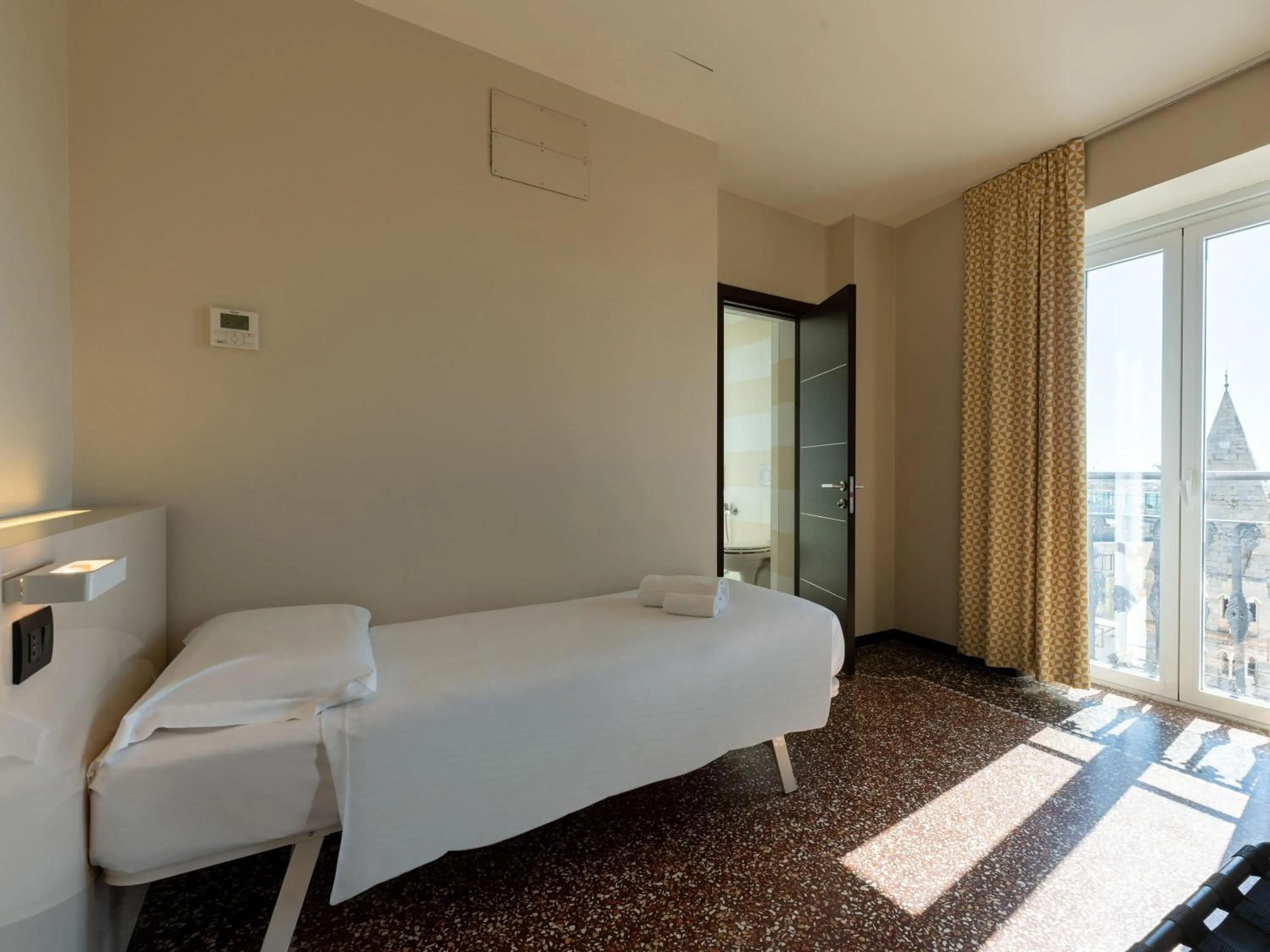 Photo of the whole room, Bed in B&B Hotel Genova Principe