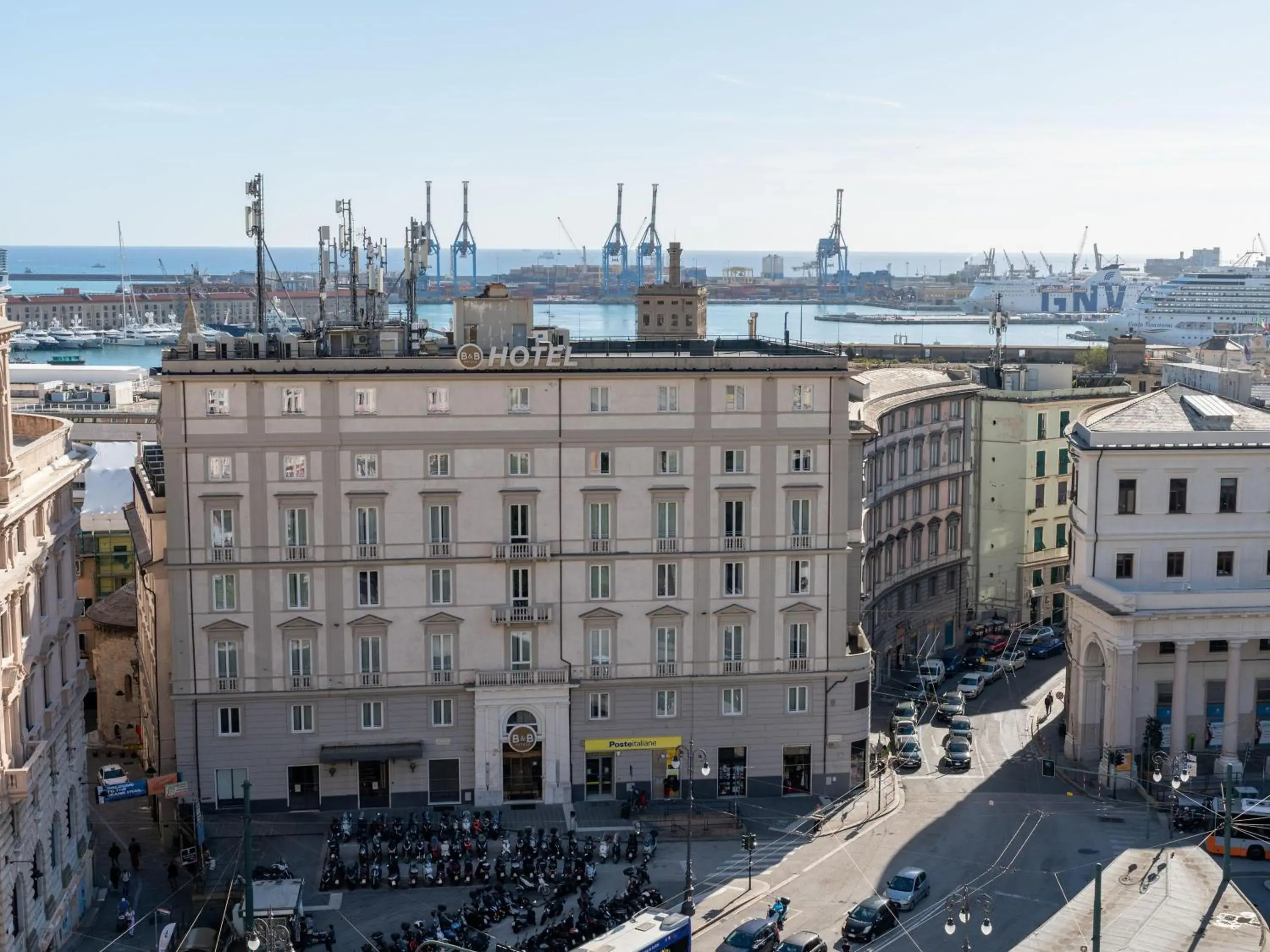 Property building in B&B Hotel Genova Principe Property building in B&B Hotel Genova Principe