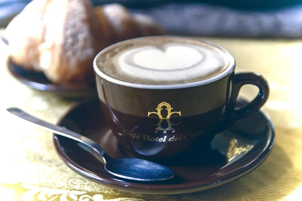 Lounge or bar in Hotel Del Corso