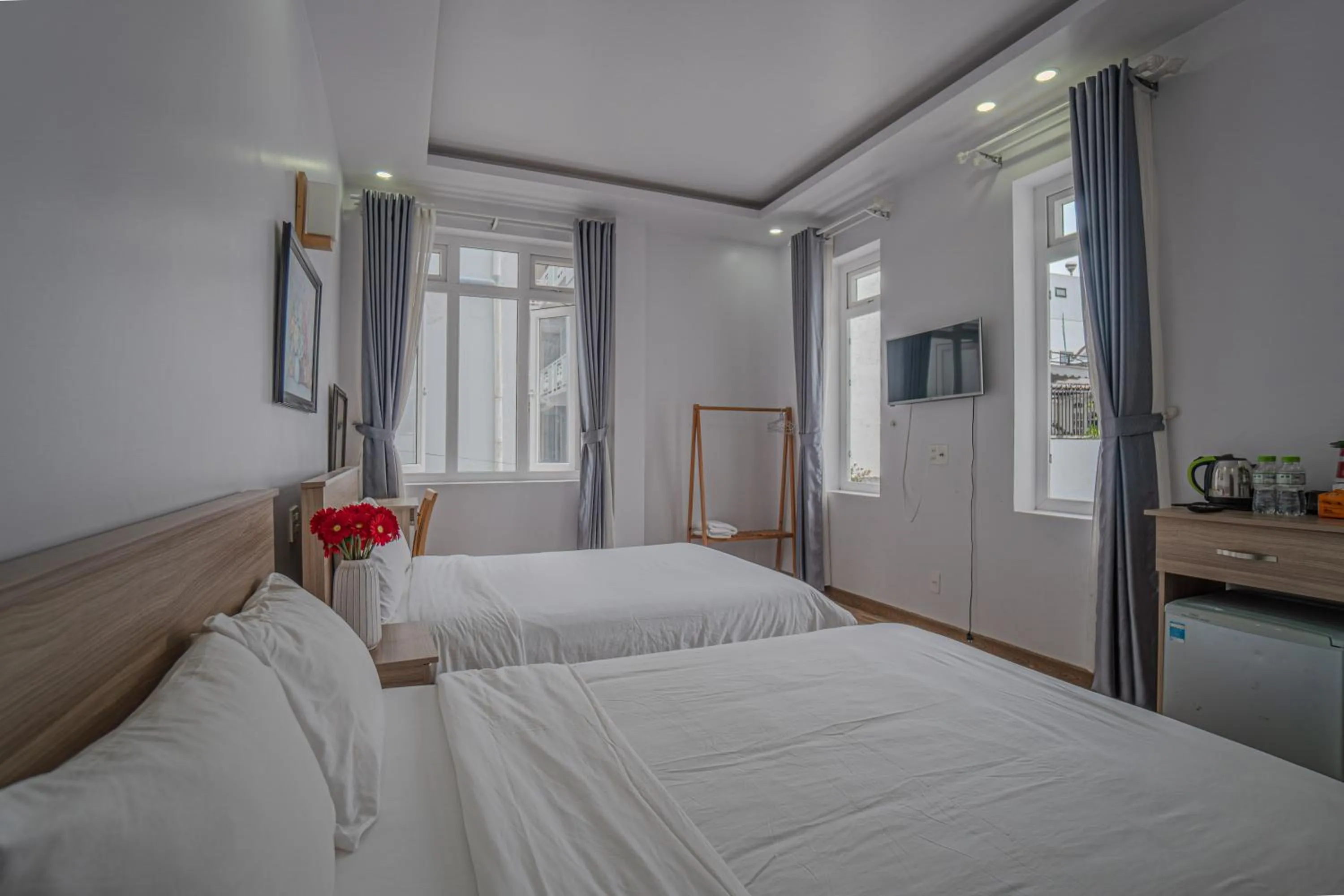 Bed in Belle Amour Hotel