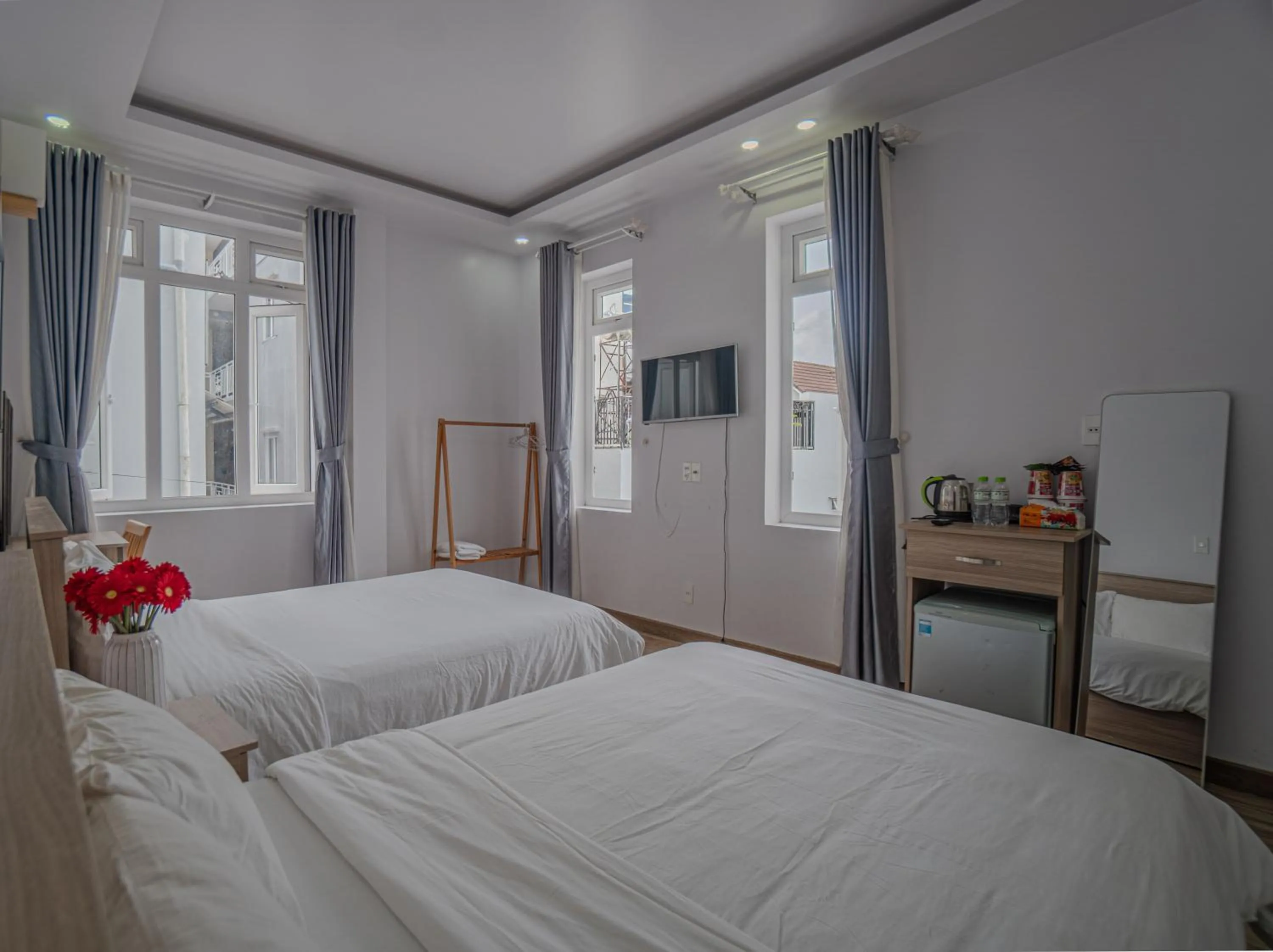Bed in Belle Amour Hotel
