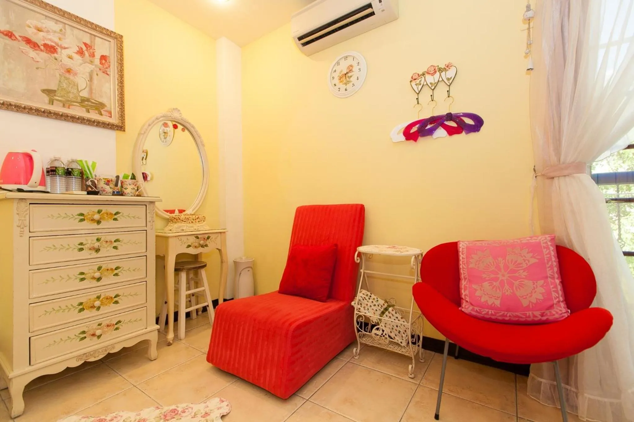 On site in White Cotton Candy Homestay