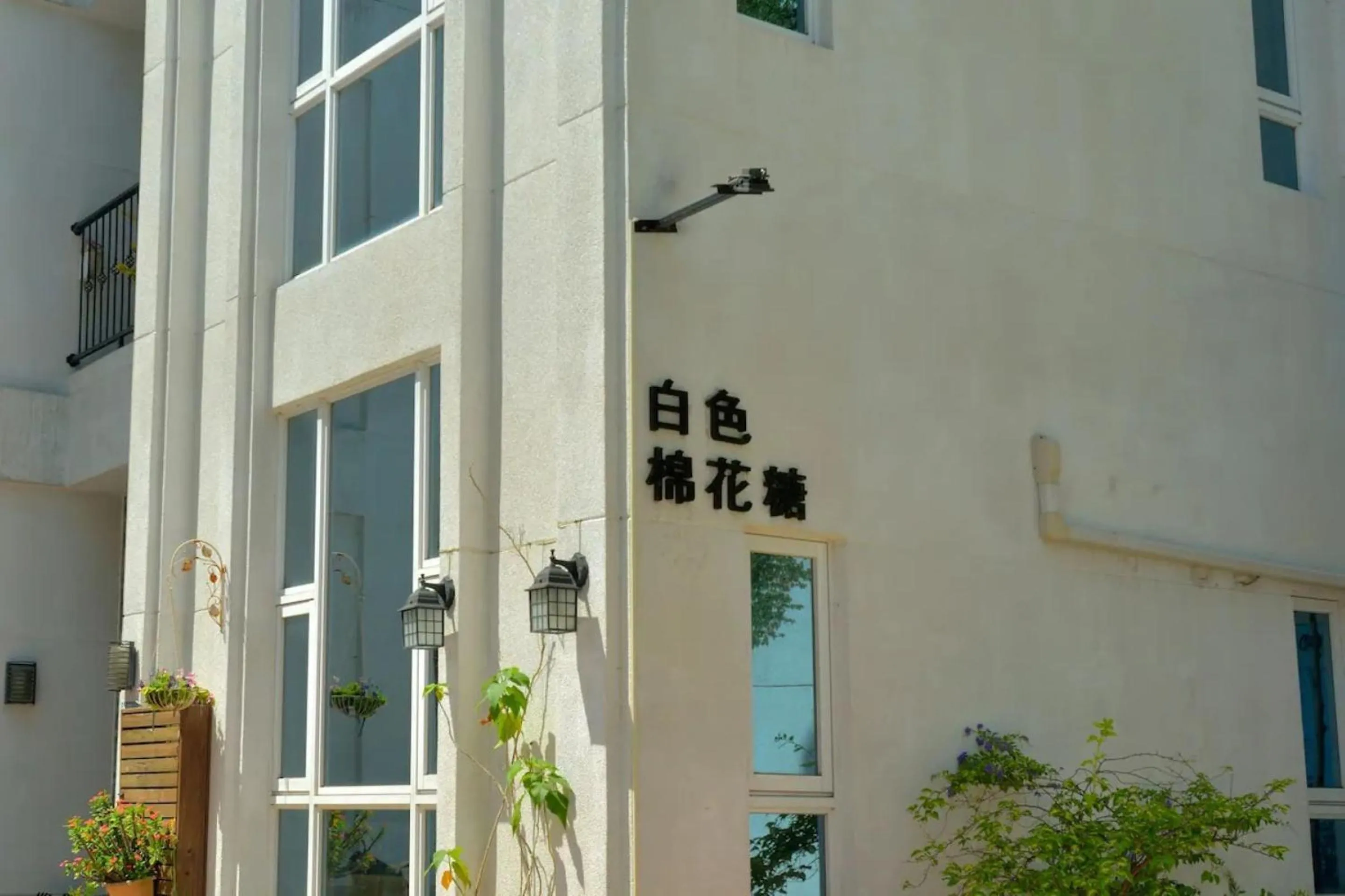 Property building in White Cotton Candy Homestay