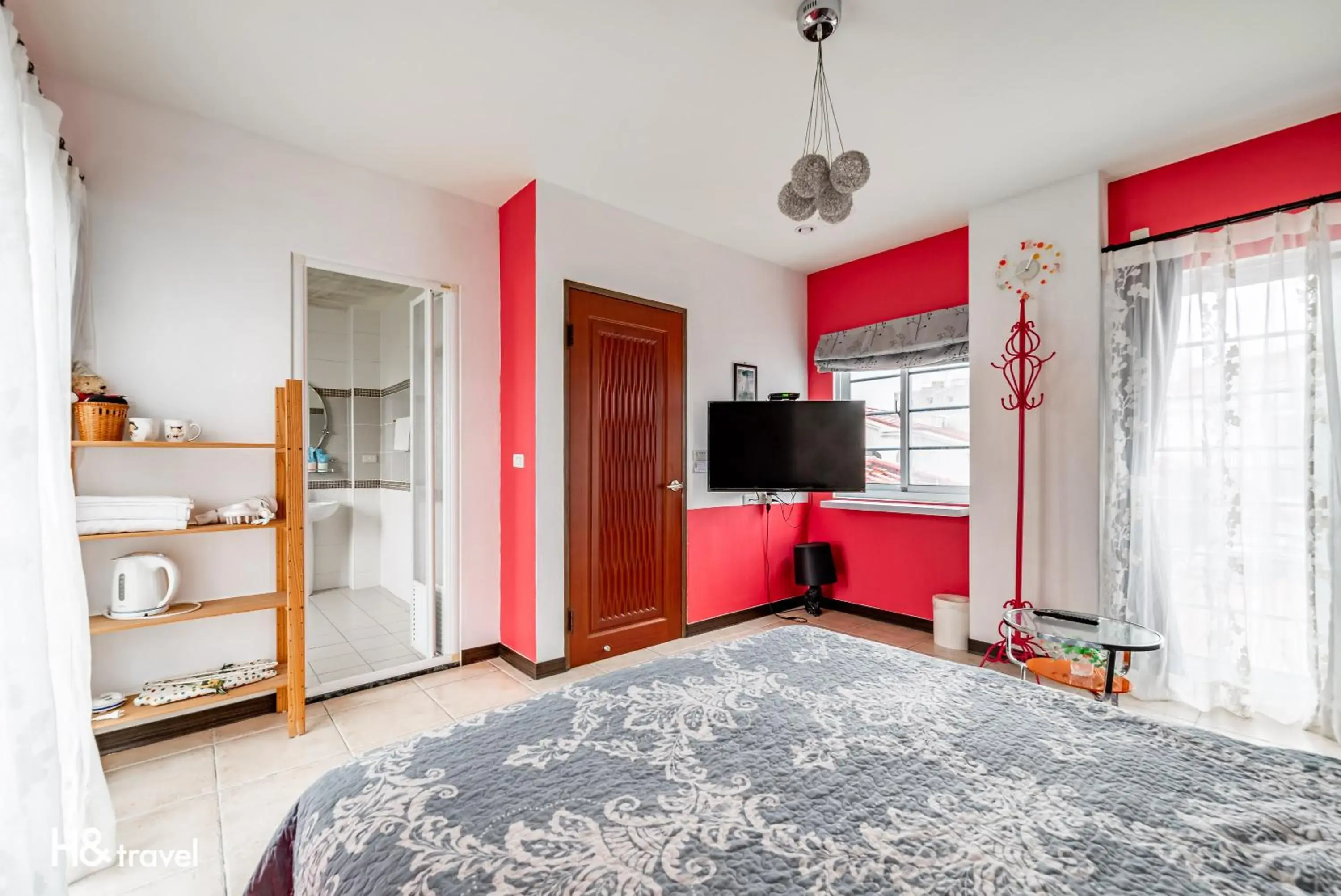 Superior Double Room in White Cotton Candy Homestay Superior Double Room in White Cotton Candy Homestay