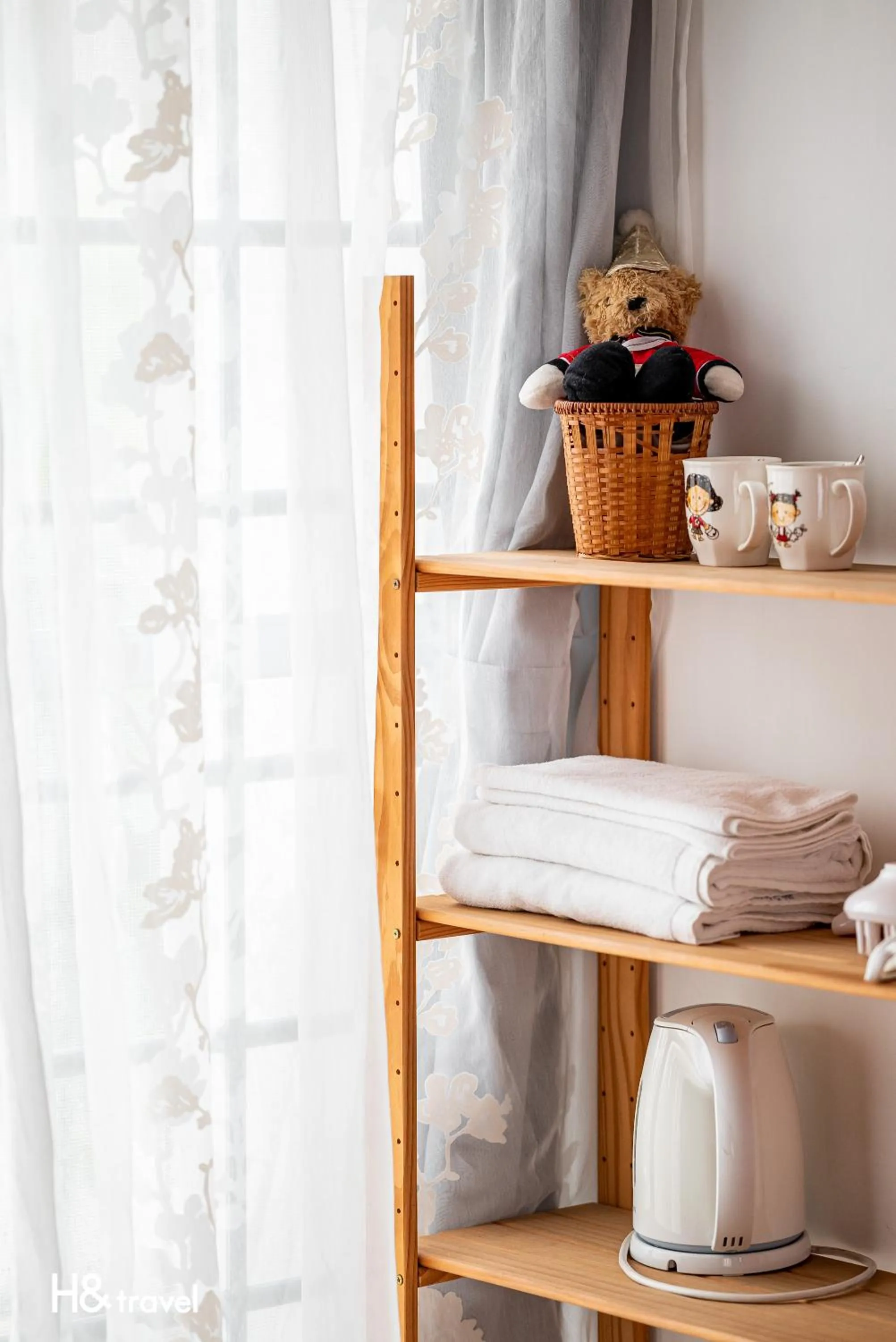 On site in White Cotton Candy Homestay