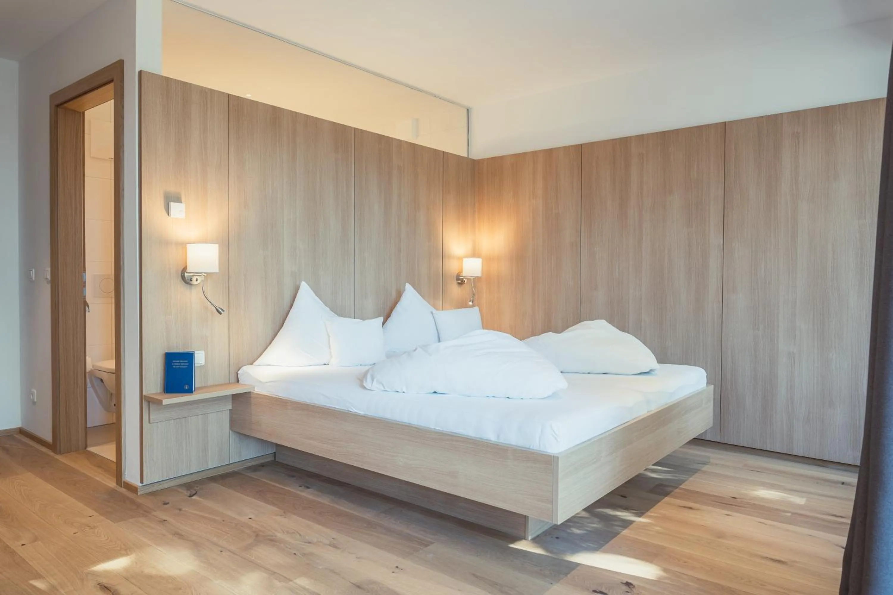 Bed in Hotel Kendler