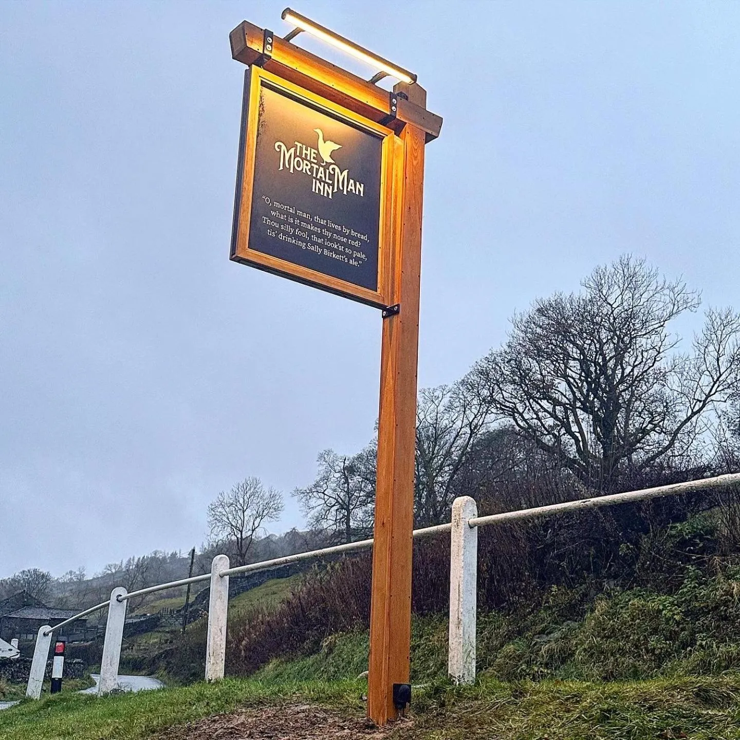 Area and facilities in The Mortal Man Inn