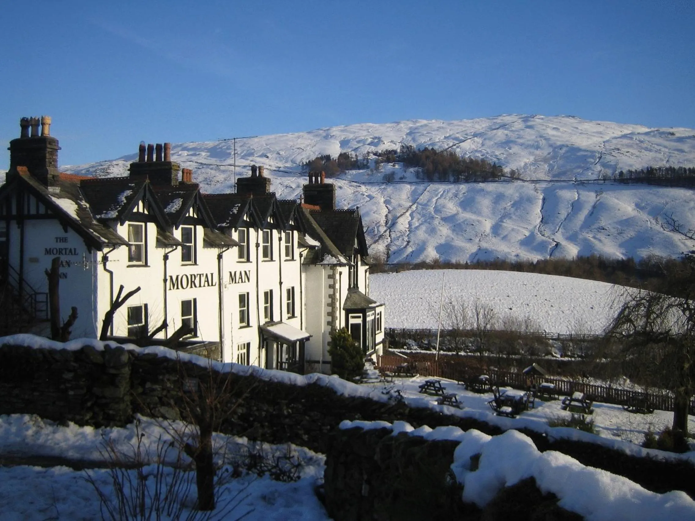Property building in The Mortal Man Inn