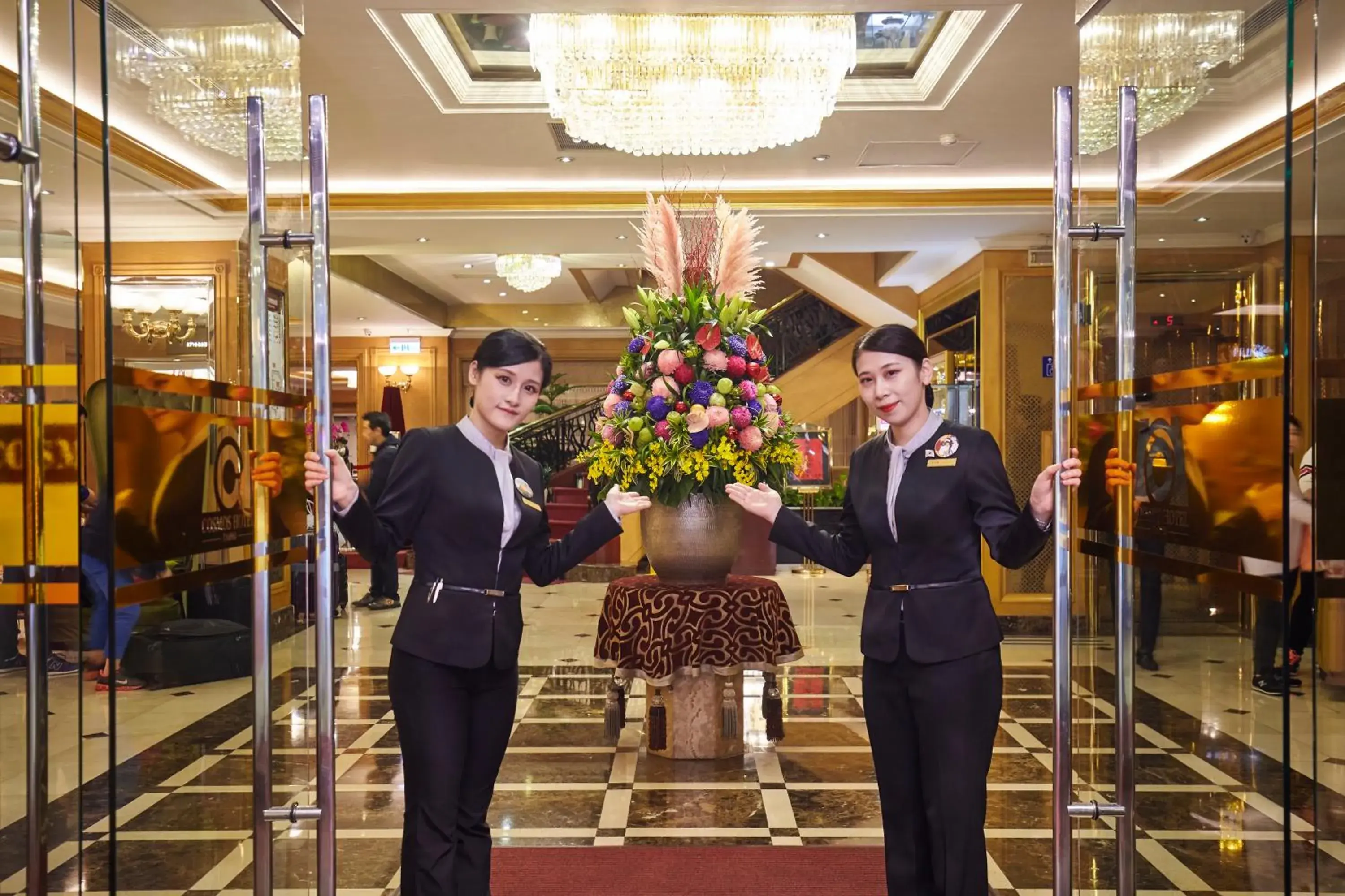 Lobby or reception in Cosmos Hotel Taipei Lobby or reception in Cosmos Hotel Taipei