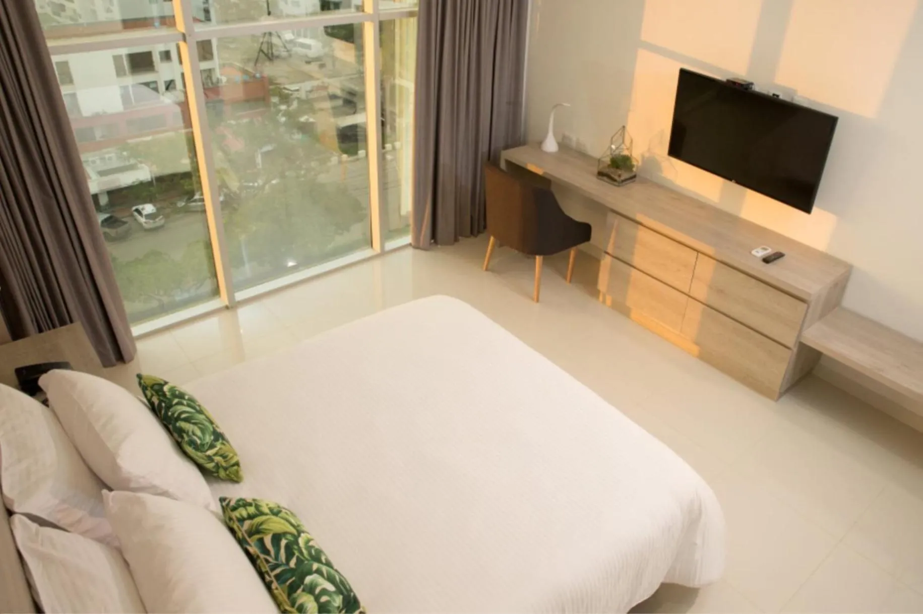 TV and multimedia, Bed in Hotel Sexta Avenida Inn