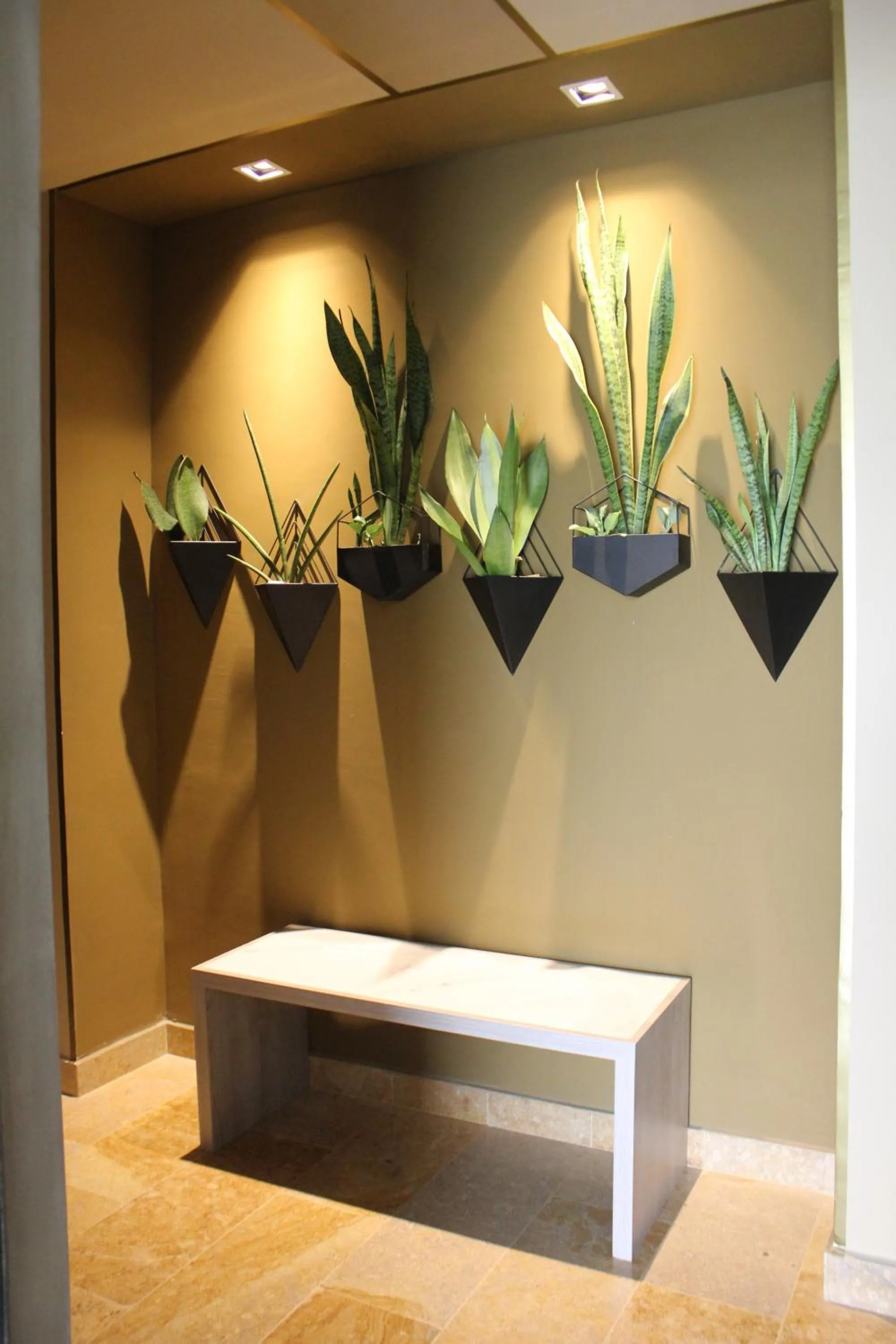 Decorative detail in Hotel Sexta Avenida Inn