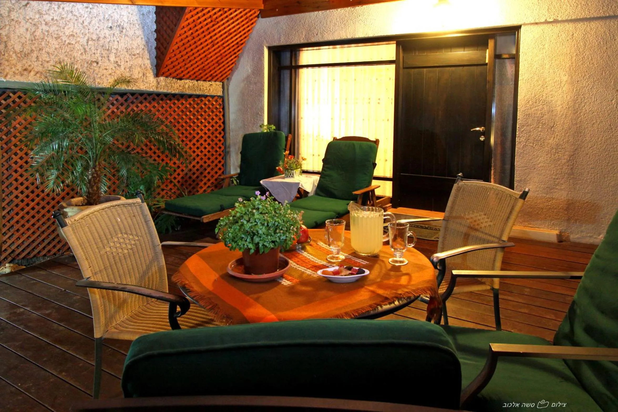 Balcony/Terrace in Rosh Pinat Noy