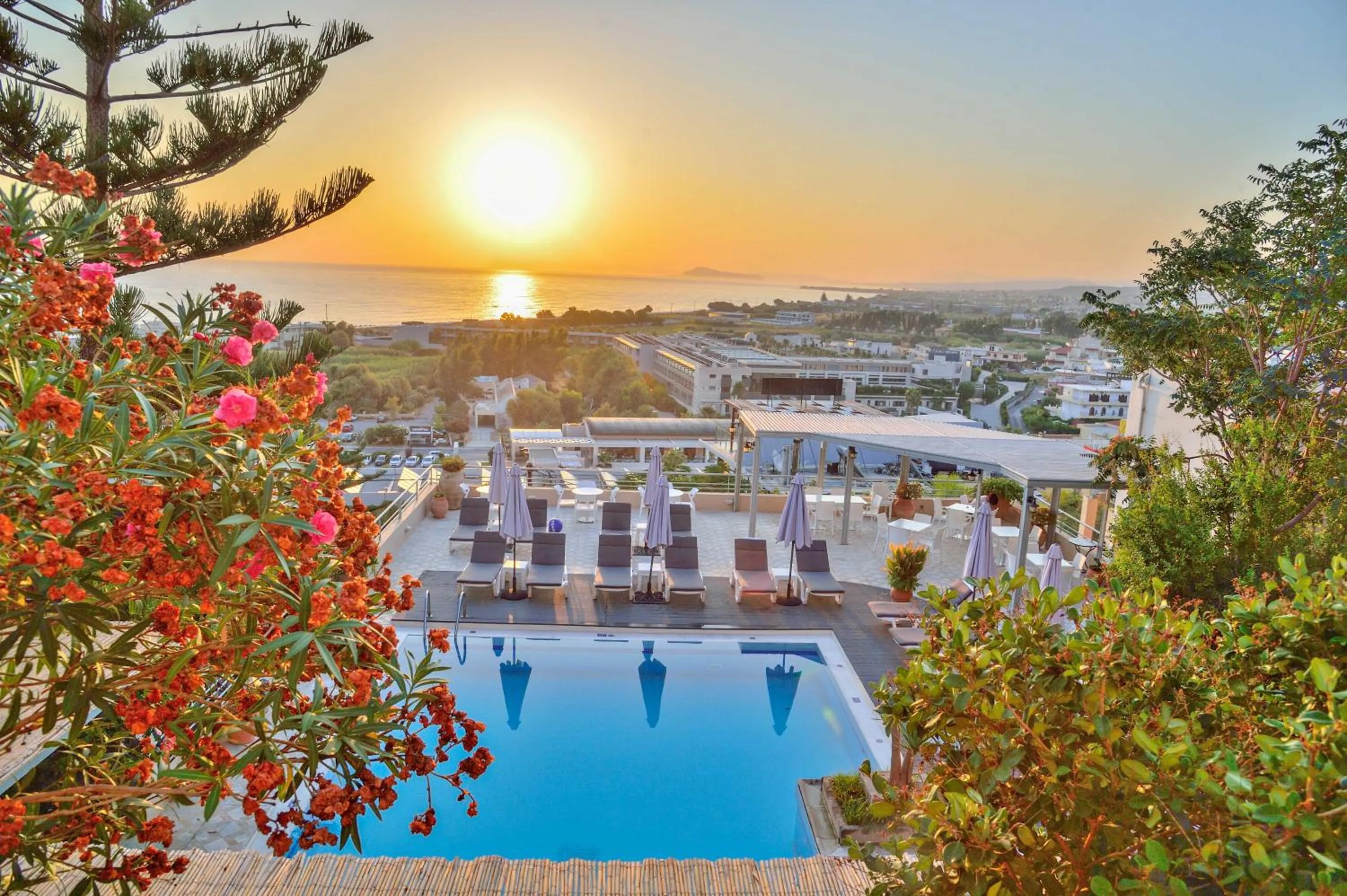 Pool view in Aphea Village