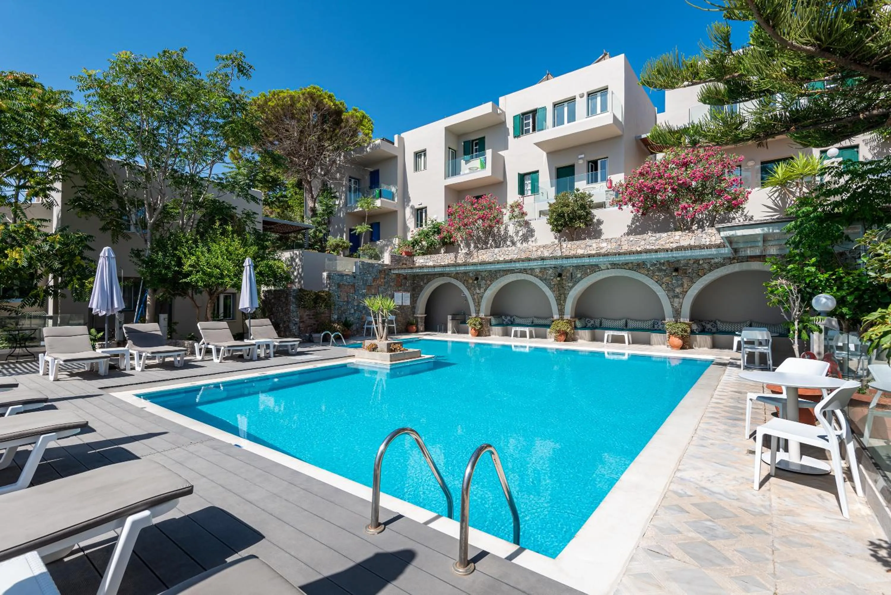 Swimming pool in Aphea Village