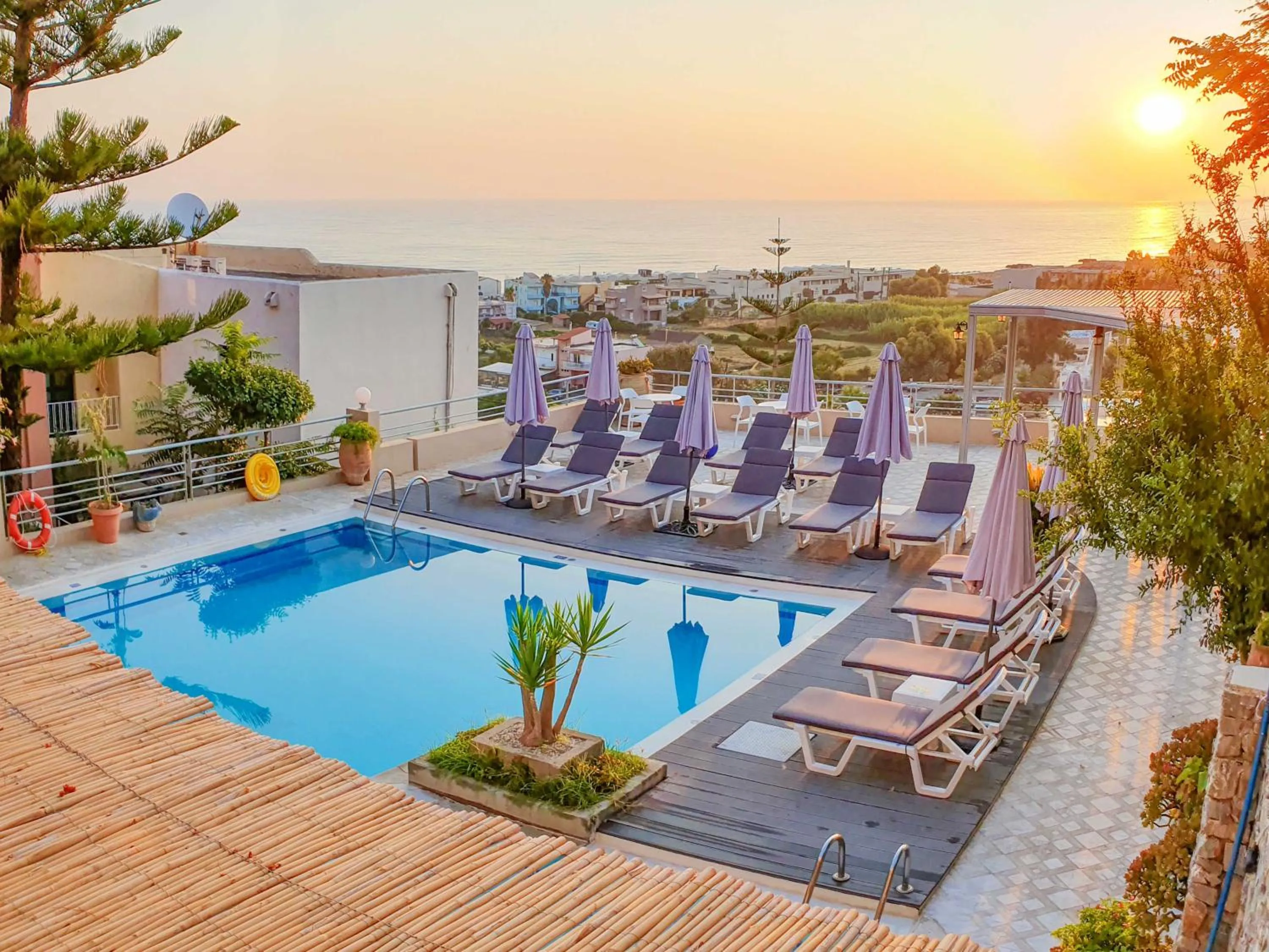 Swimming pool in Aphea Village