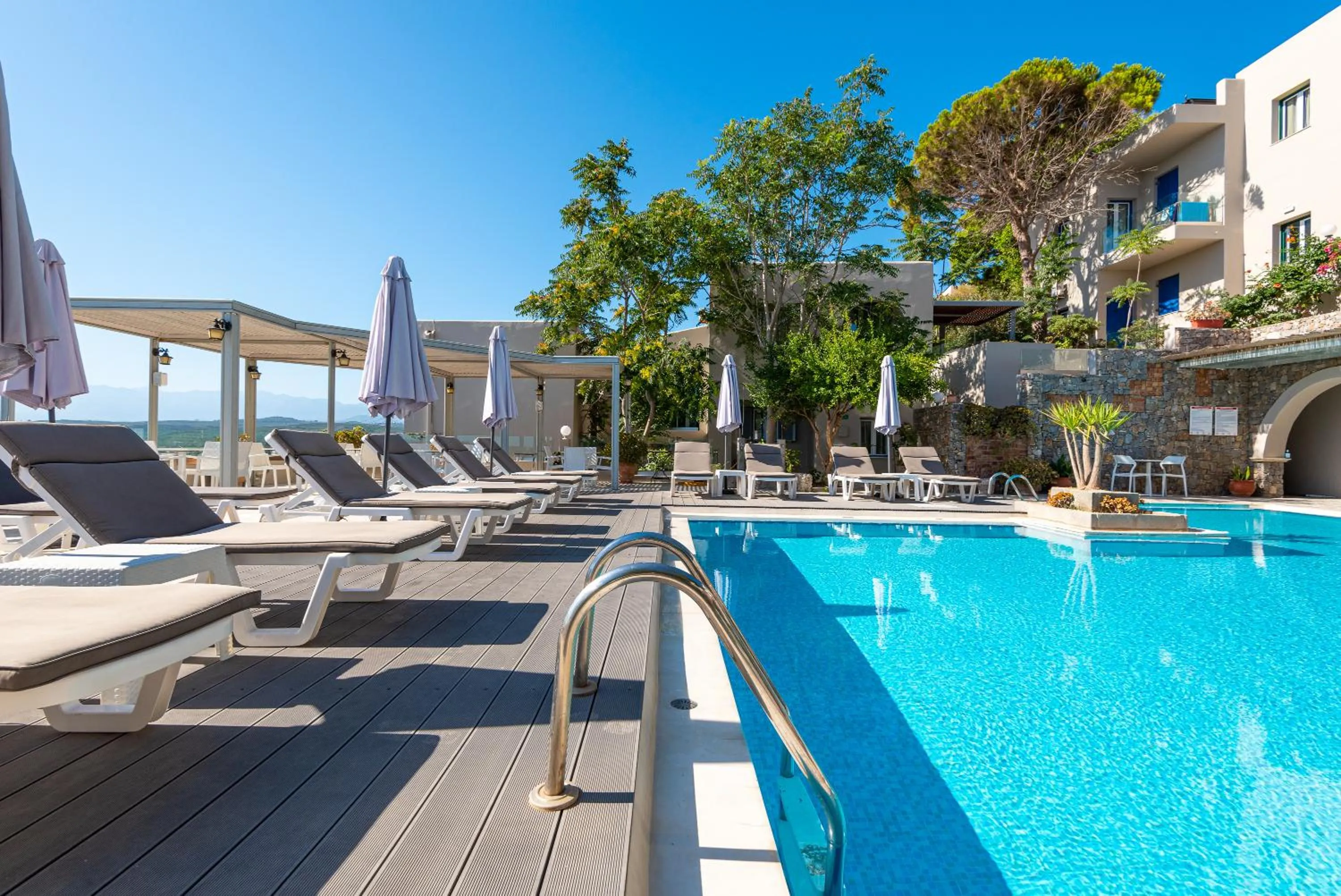 Swimming pool in Aphea Village