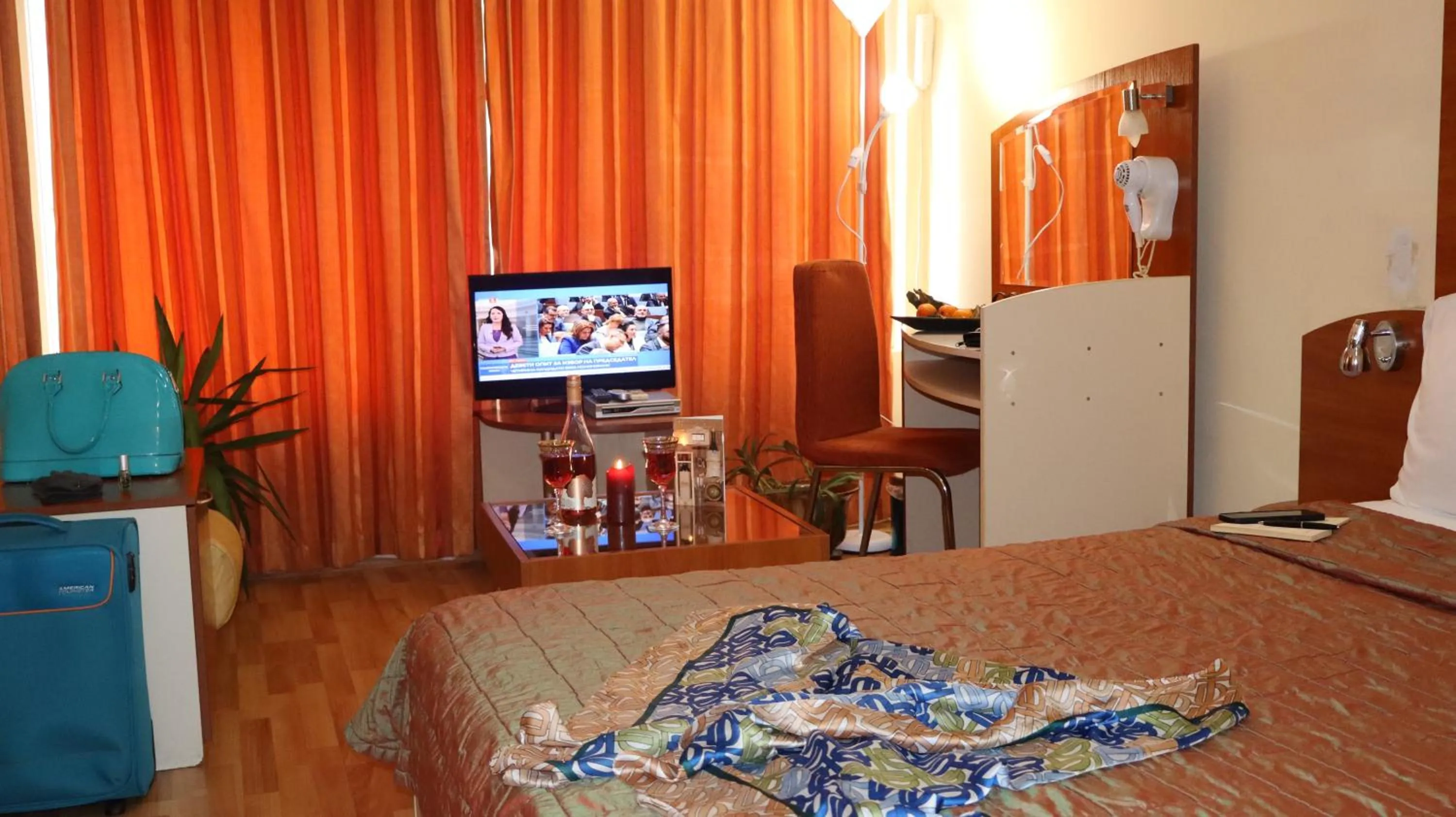 Bed in Hotel Palitra