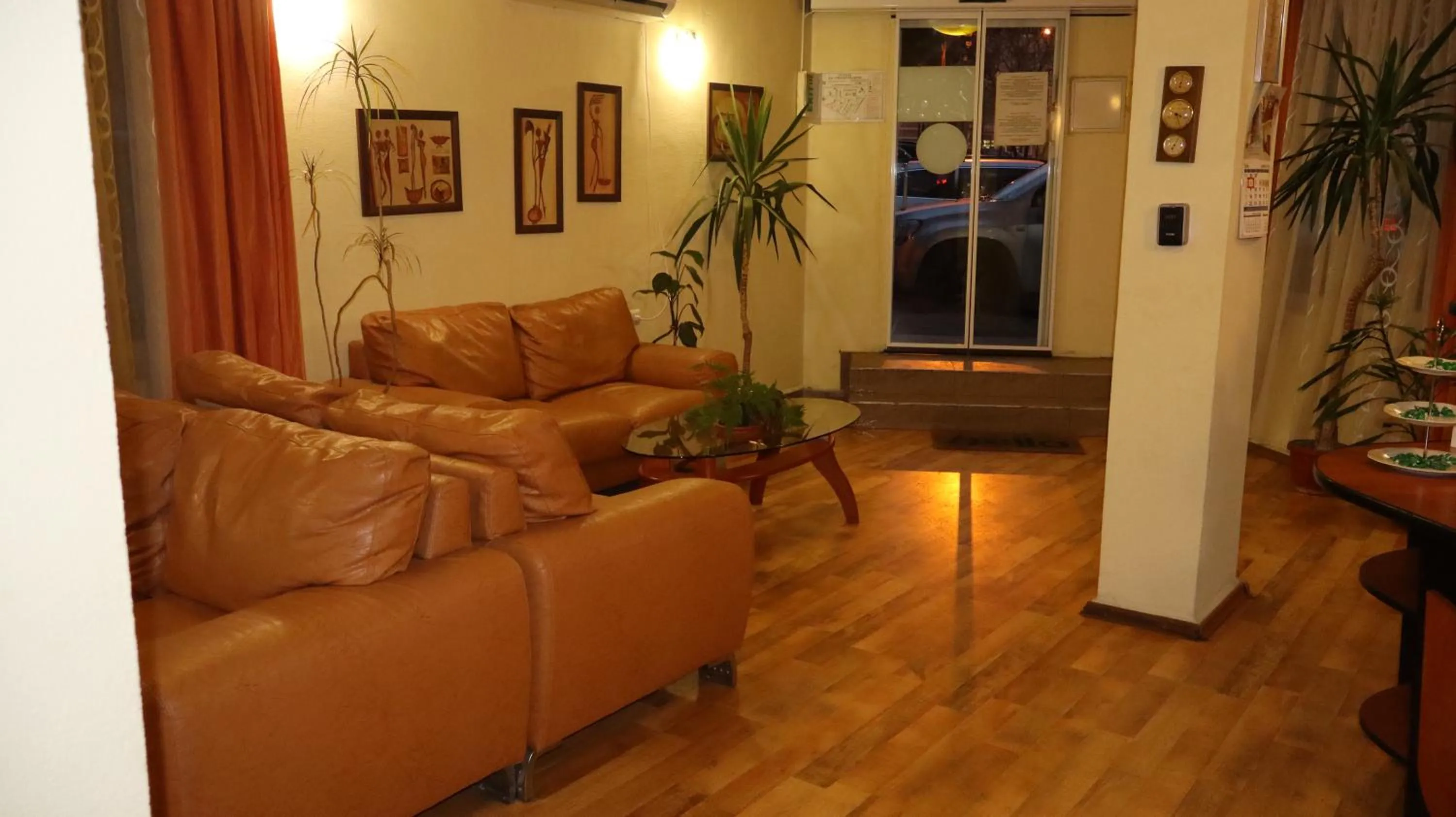 Lobby or reception in Hotel Palitra