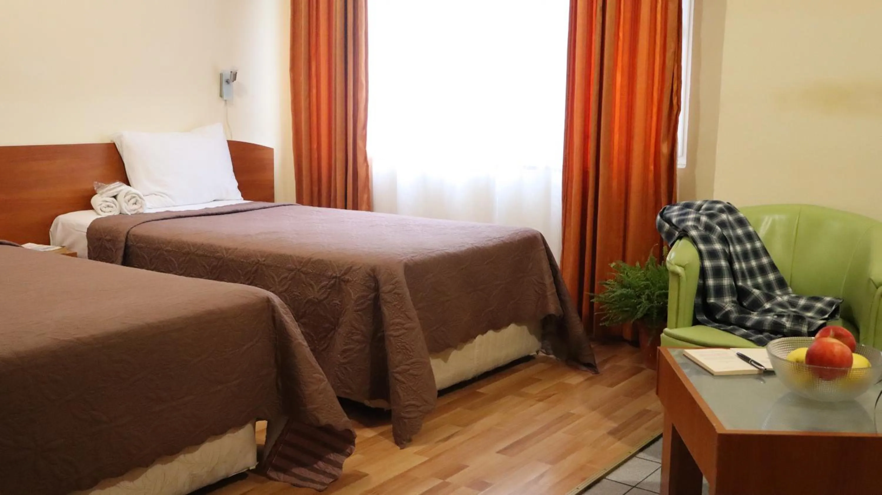 Bed in Hotel Palitra