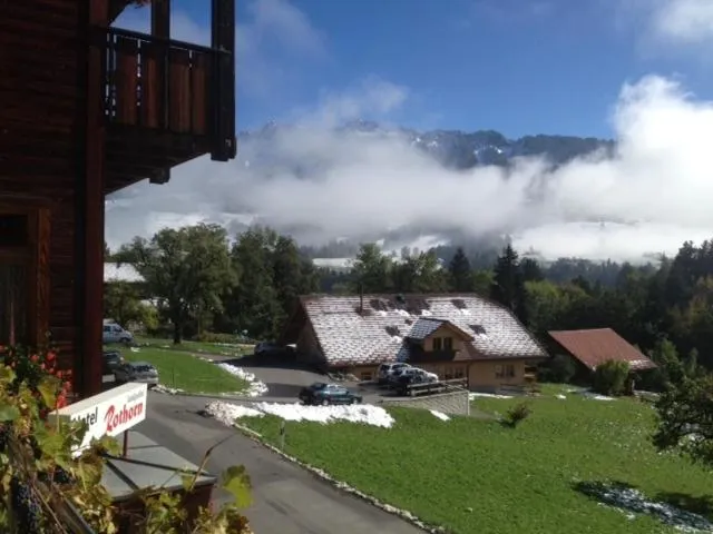 Street view in Hotel Rothorn Vintage-Style
