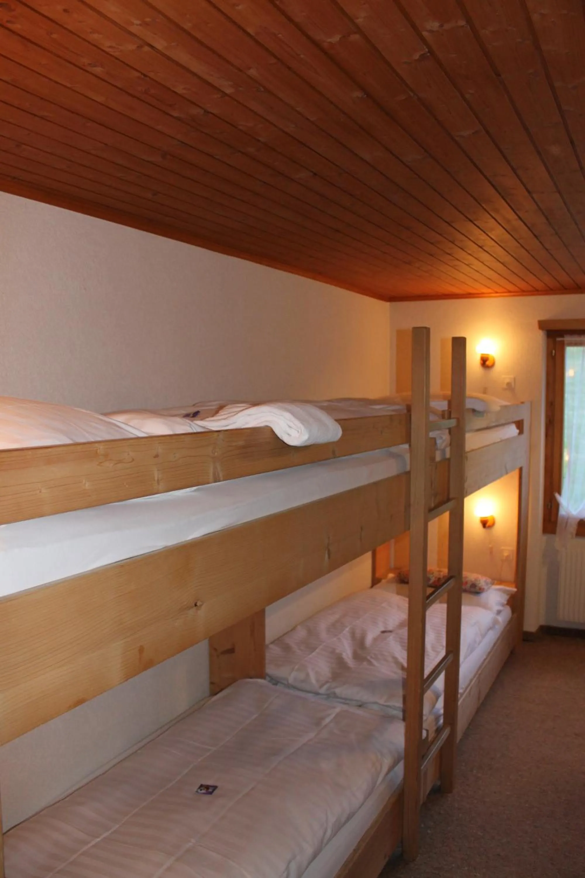 Bed in Hotel Rothorn Vintage-Style