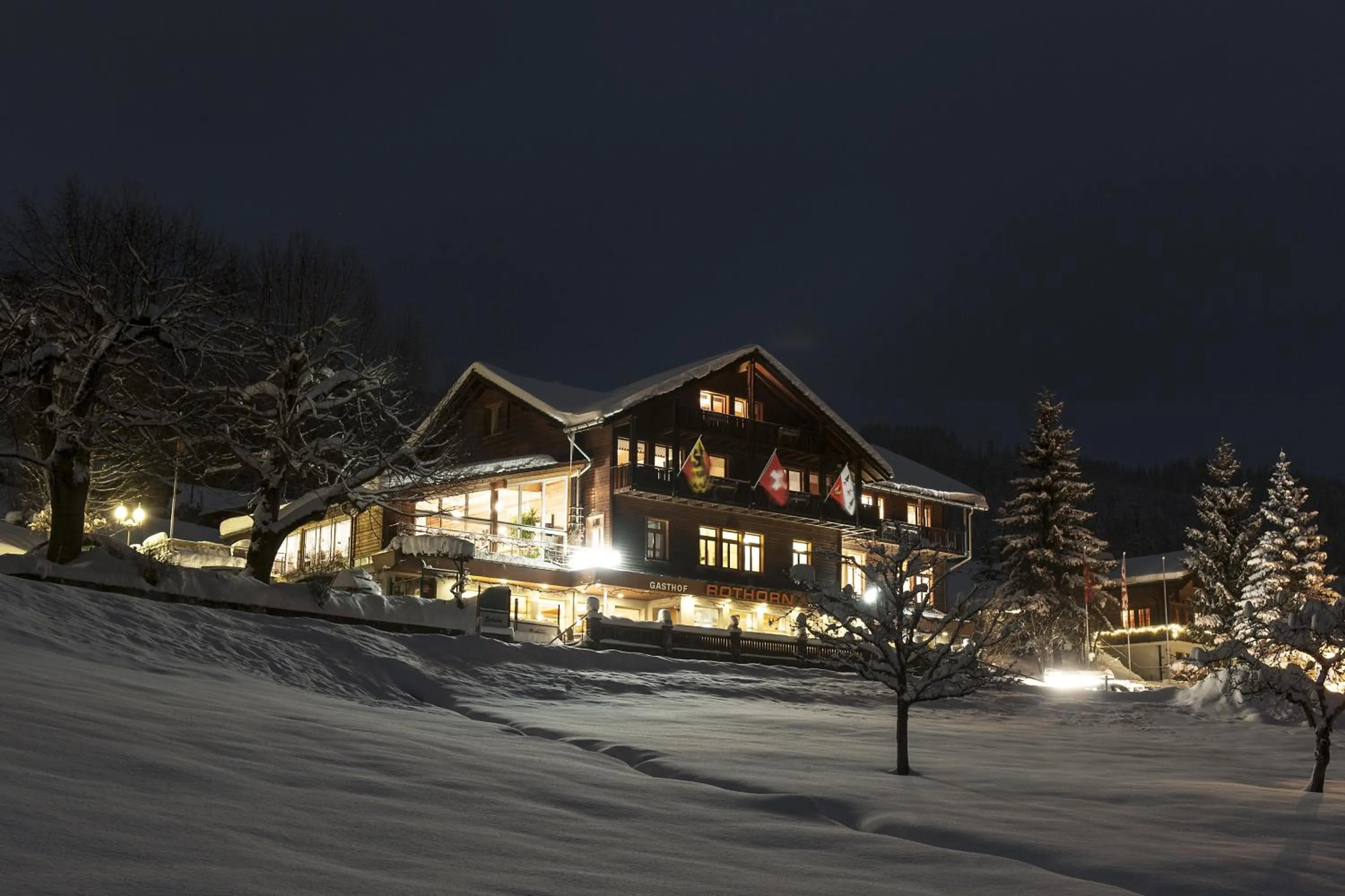 Facade/entrance in Hotel Rothorn Vintage-Style