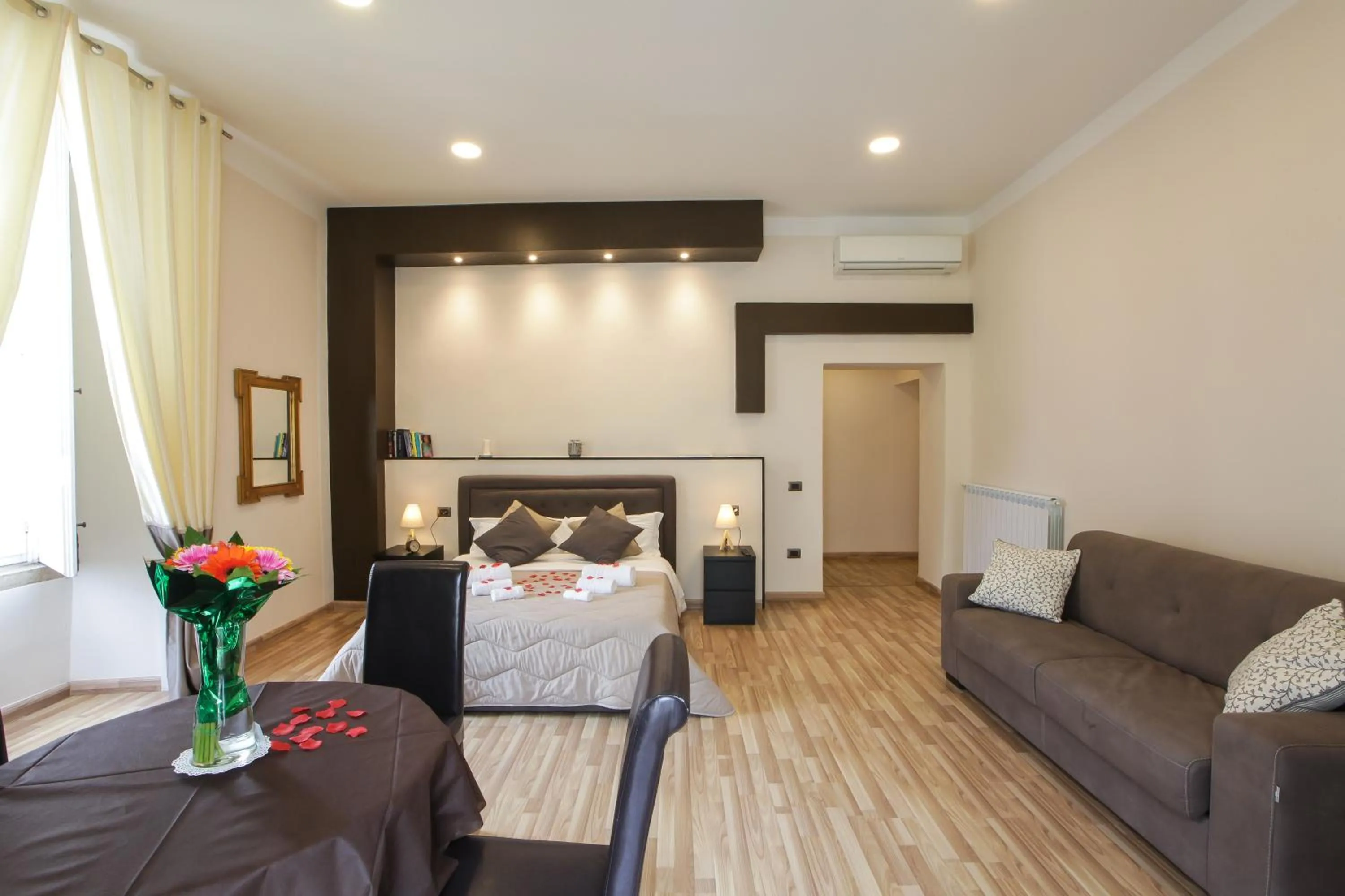 Living room in REGGIA & DINTORNI ROOMS A CASERTA