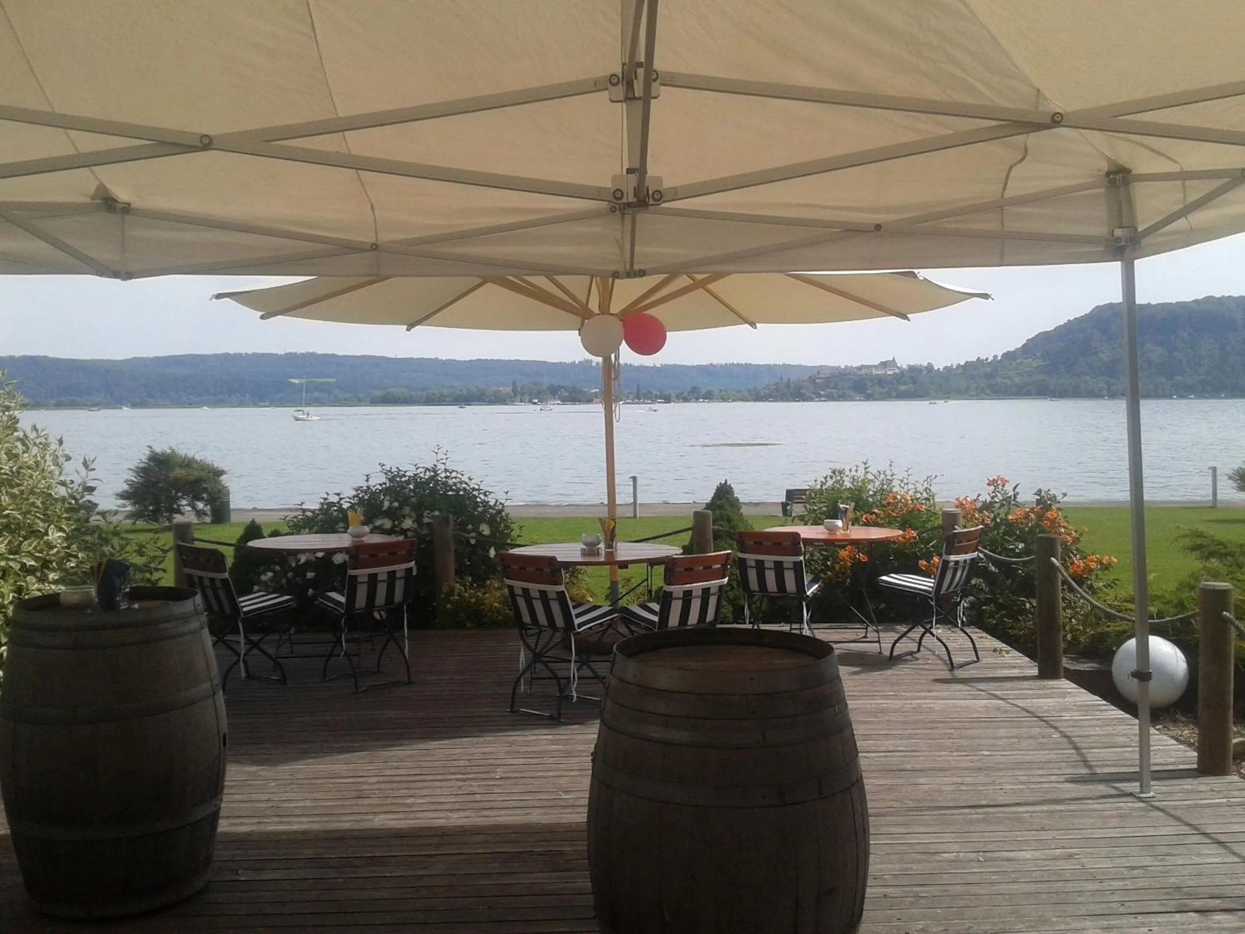 Balcony/Terrace in Hotel Jean-Jacques Rousseau