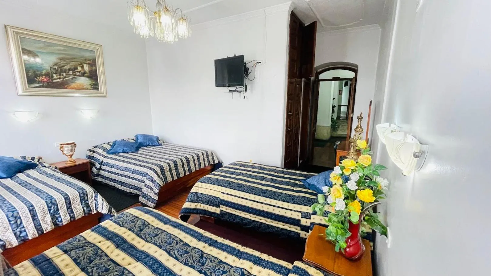 Bed in Hotel Plaza del Teatro