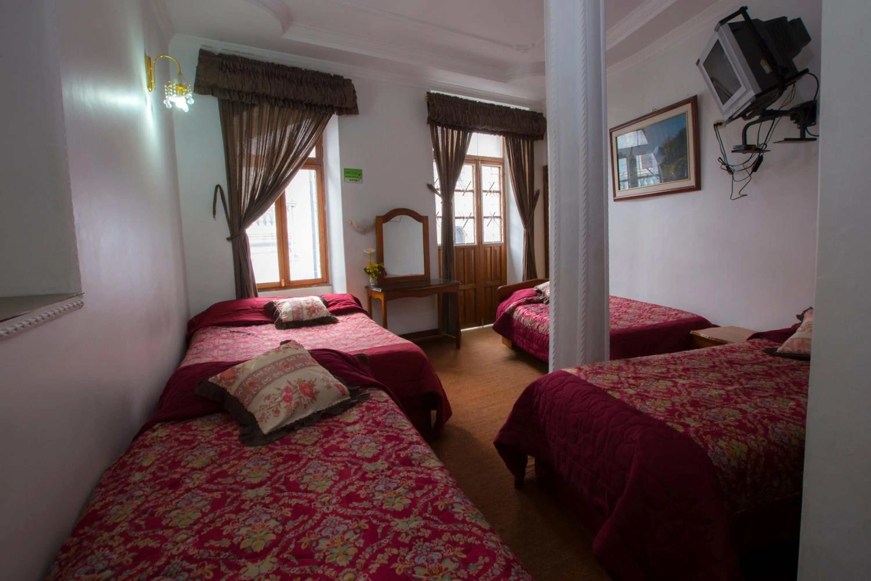 Bed in Hotel Plaza del Teatro