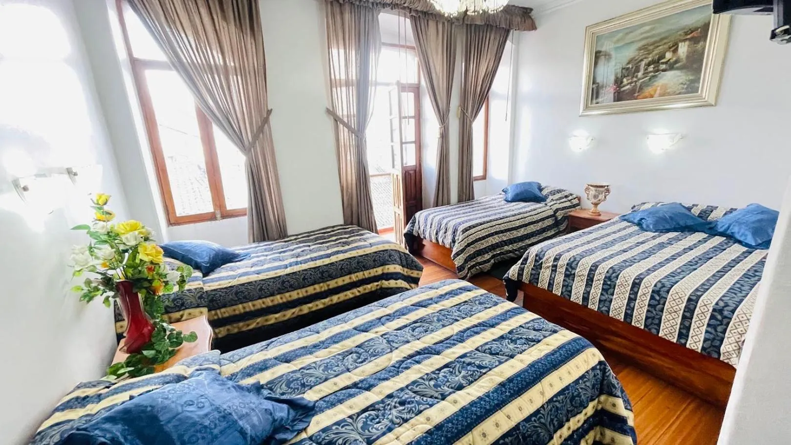 Bed in Hotel Plaza del Teatro