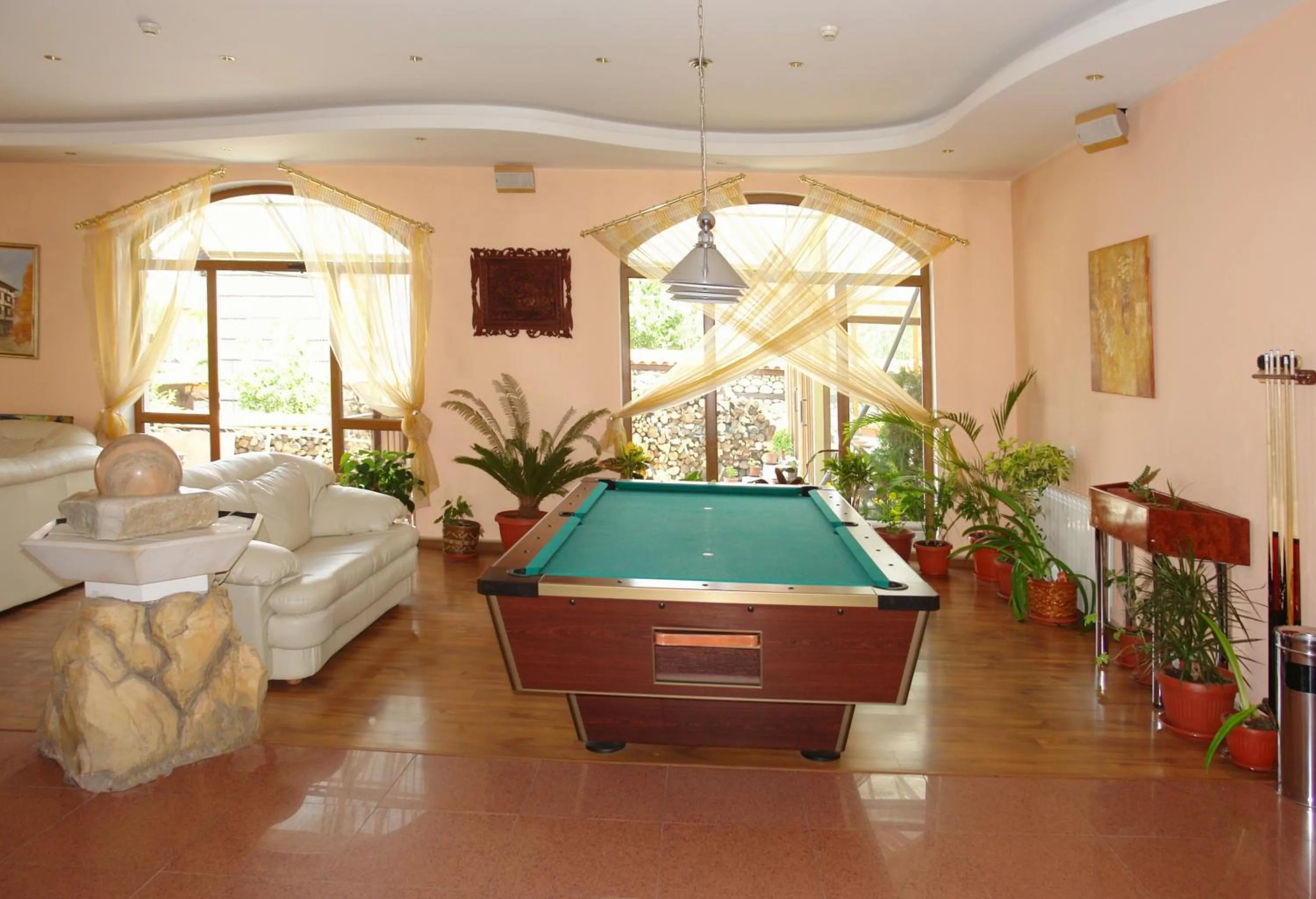 Billiard in Elegant Hotel