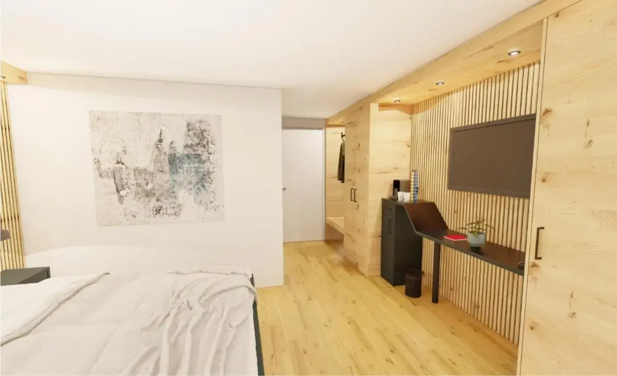 Bedroom, Bed in Seemöwe Swiss Quality Hotel Bedroom, Bed in Seemöwe Swiss Quality Hotel